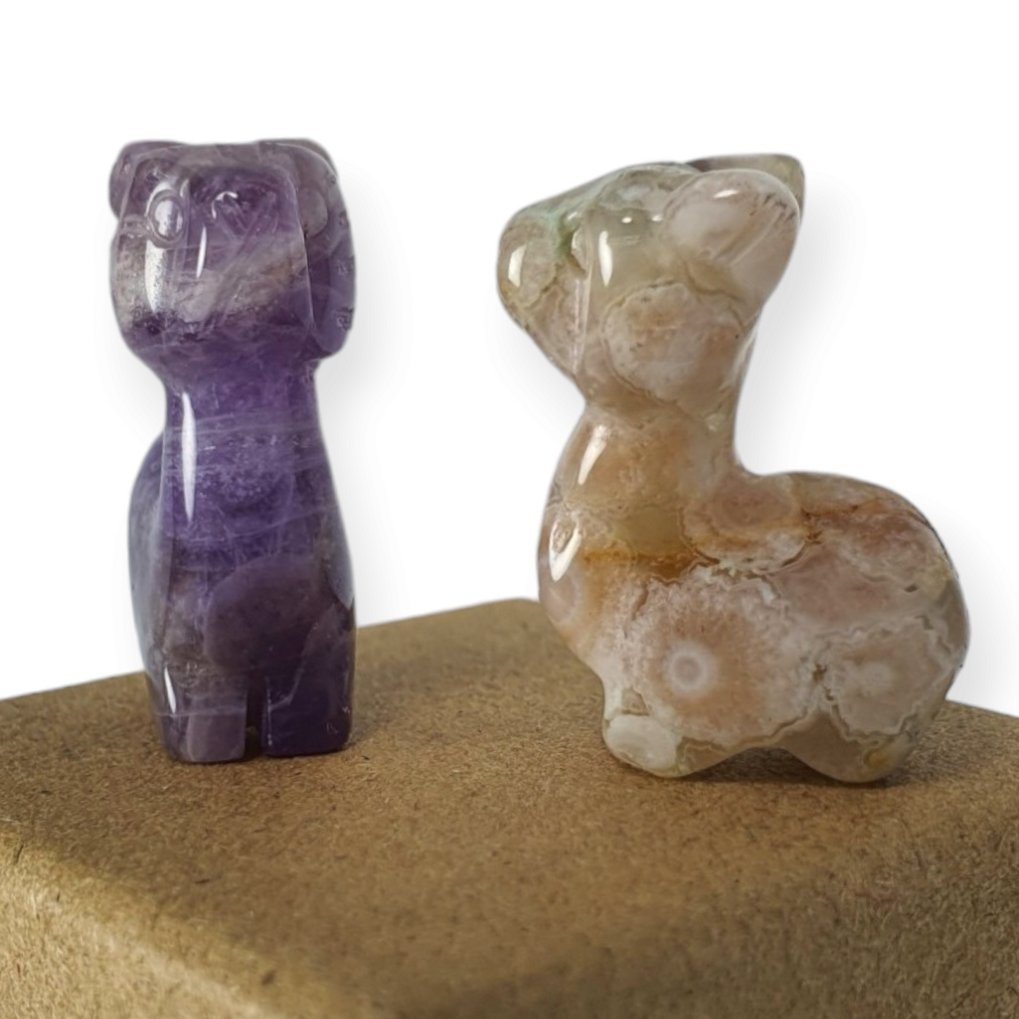 Crystals - Llama/Alpaca Carvings