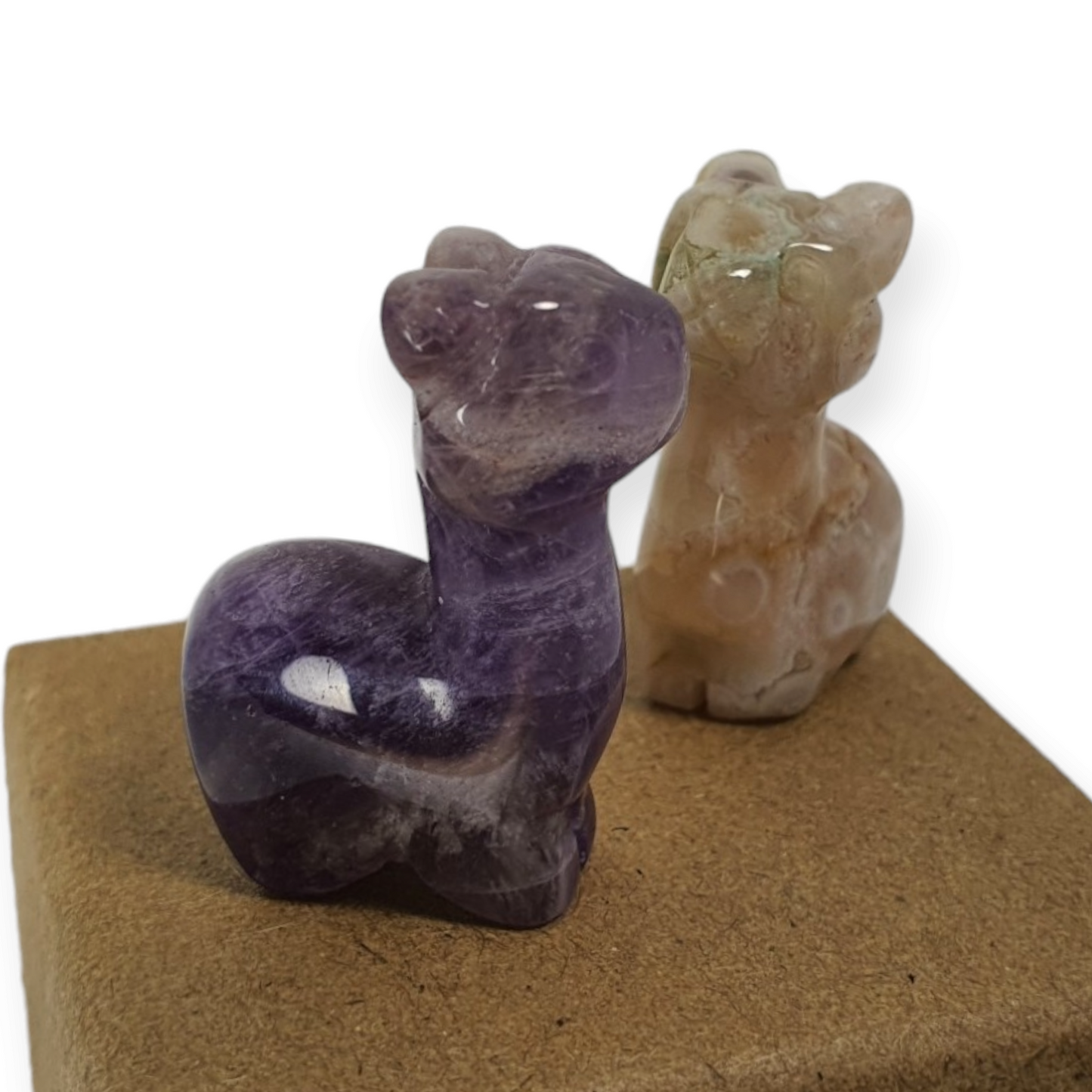 Crystals - Llama/Alpaca Carvings