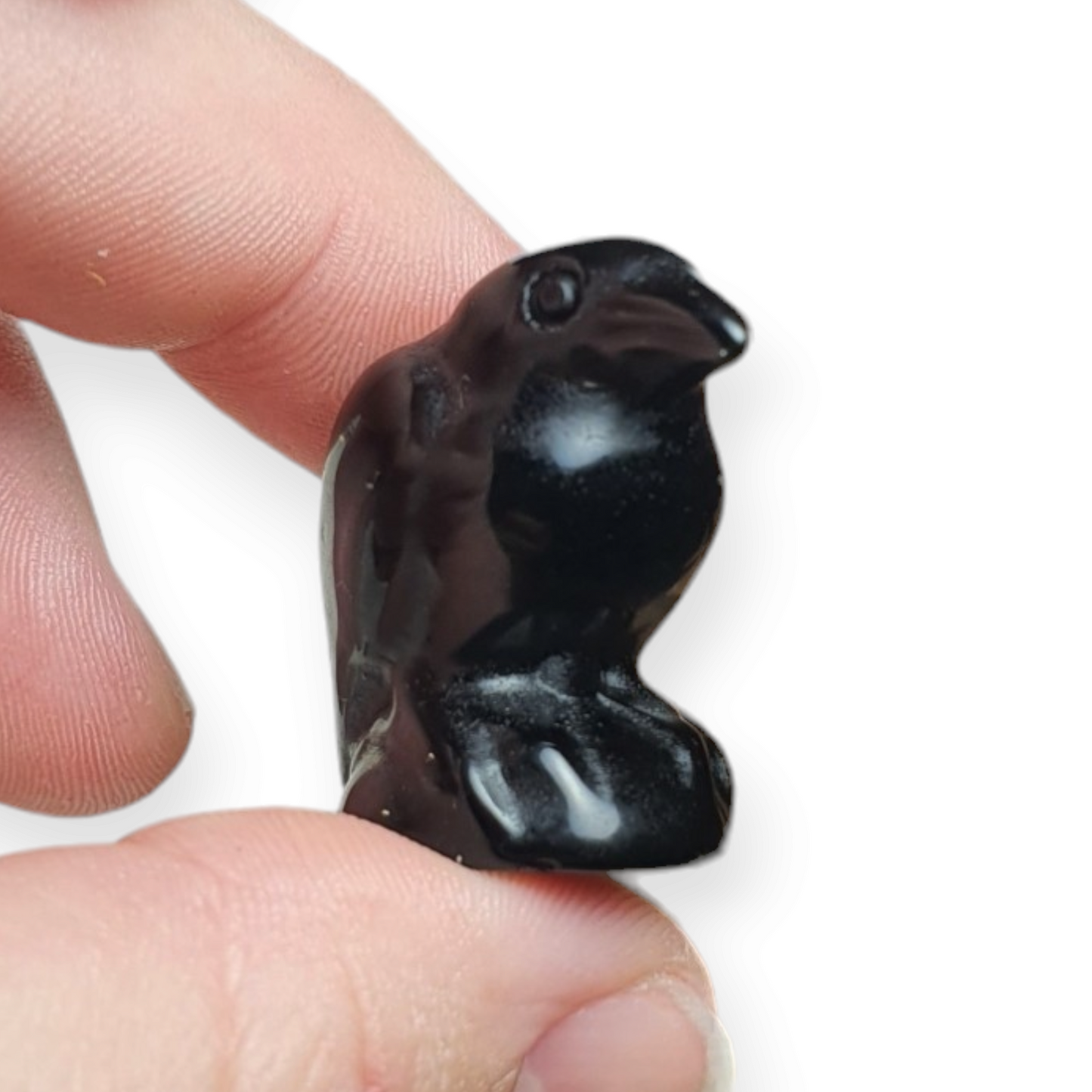 Crystals - Raven Mini Carvings