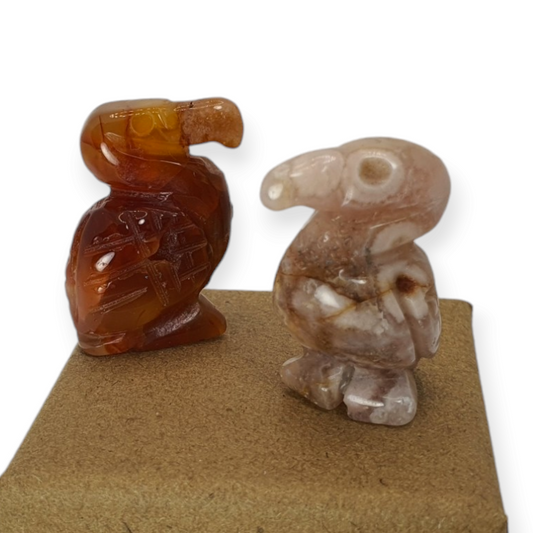 Crystals - Dodo Bird Carvings