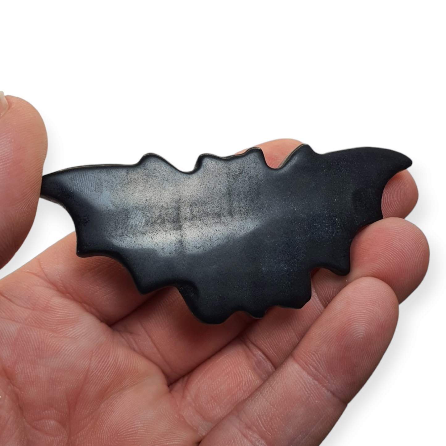 Crystals - Obsidian (Black) Bat Carvings