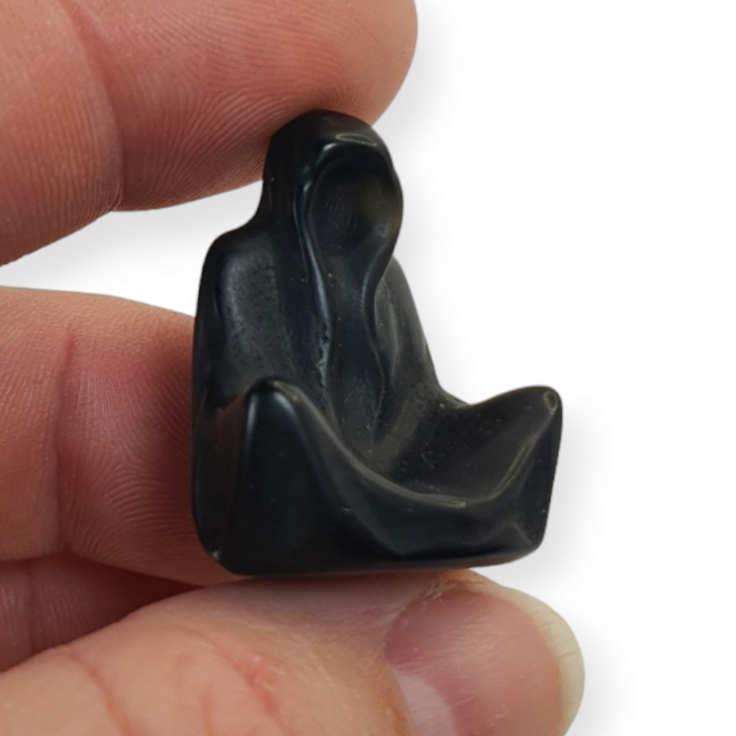 Crystals - Obsidian (Black) Grim Reaper/Death Mini Carvings