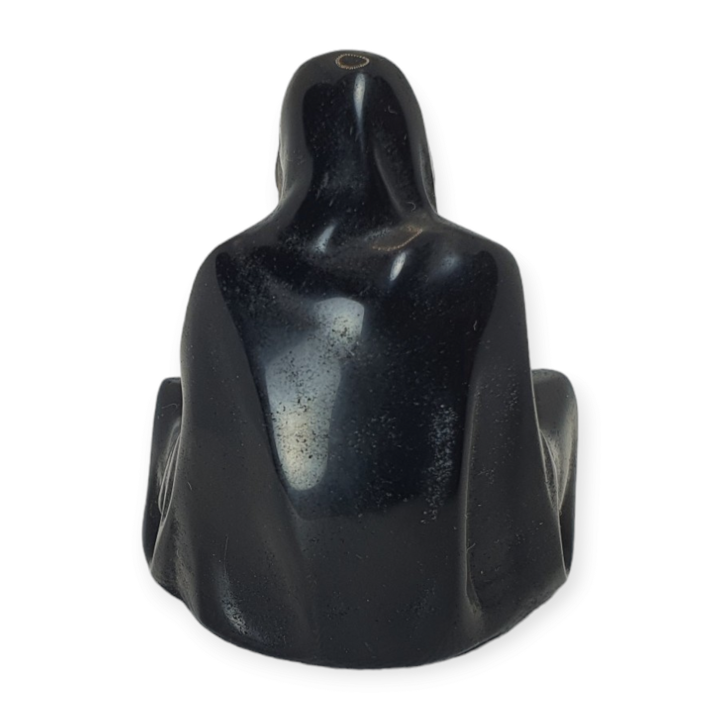 Crystals - Obsidian (Black) Grim Reaper/Death Carving