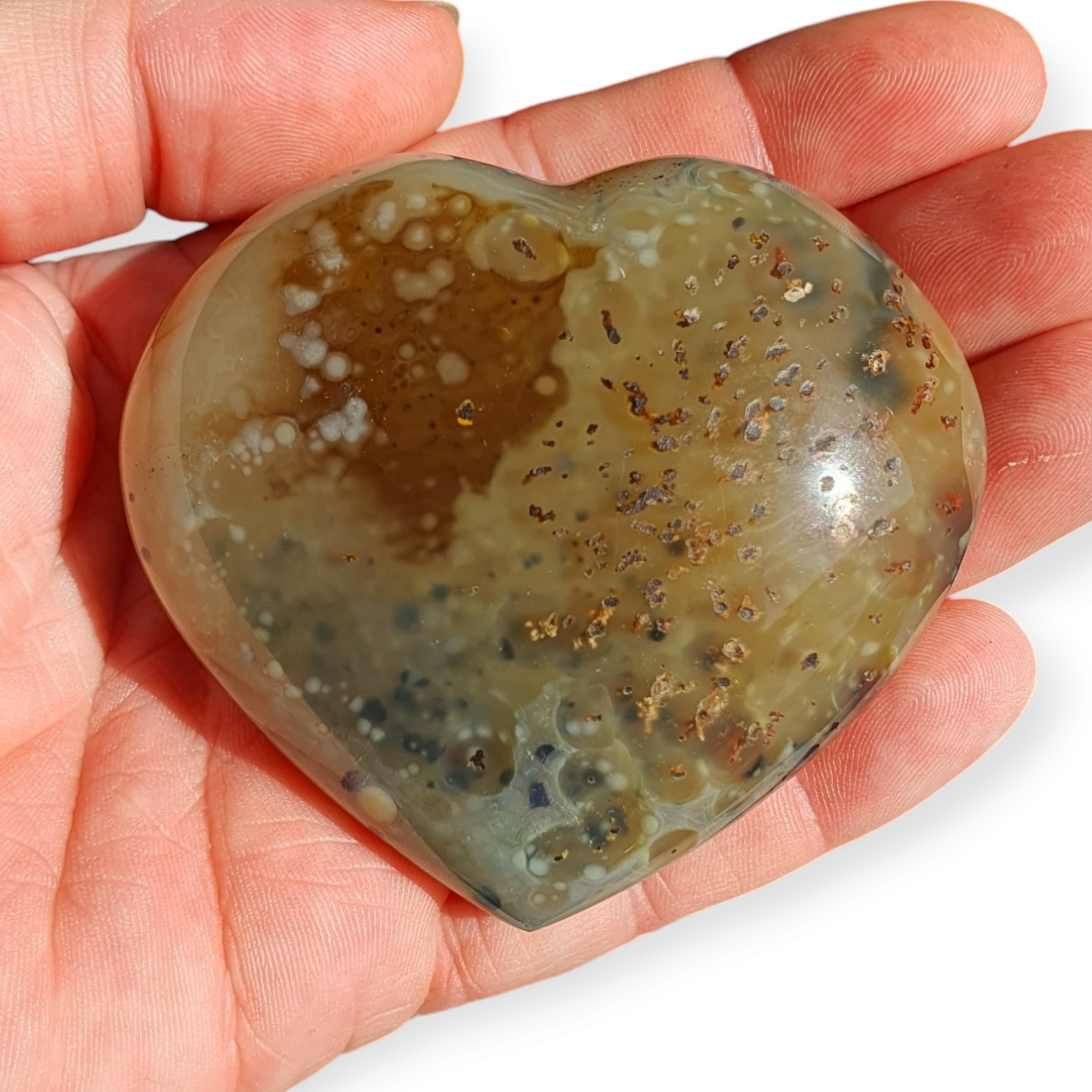 Crystals - Agate Polished Heart