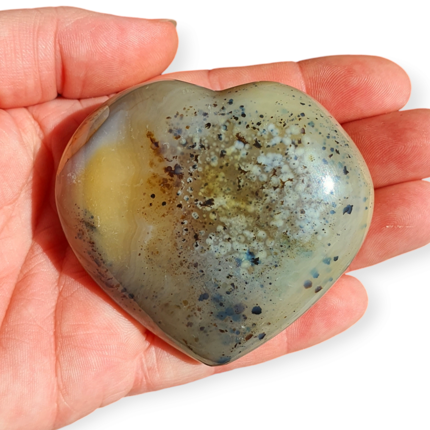 Crystals - Agate Polished Heart