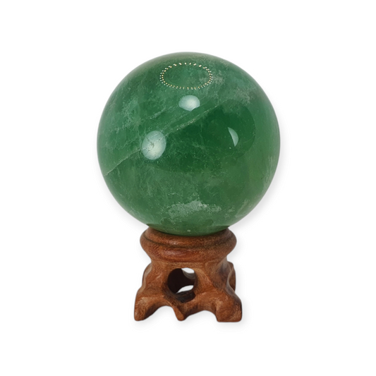 Crystals - Fluorite (Green) Sphere