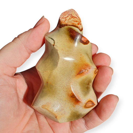 Crystals - Jasper (Polychrome) Polished Flame