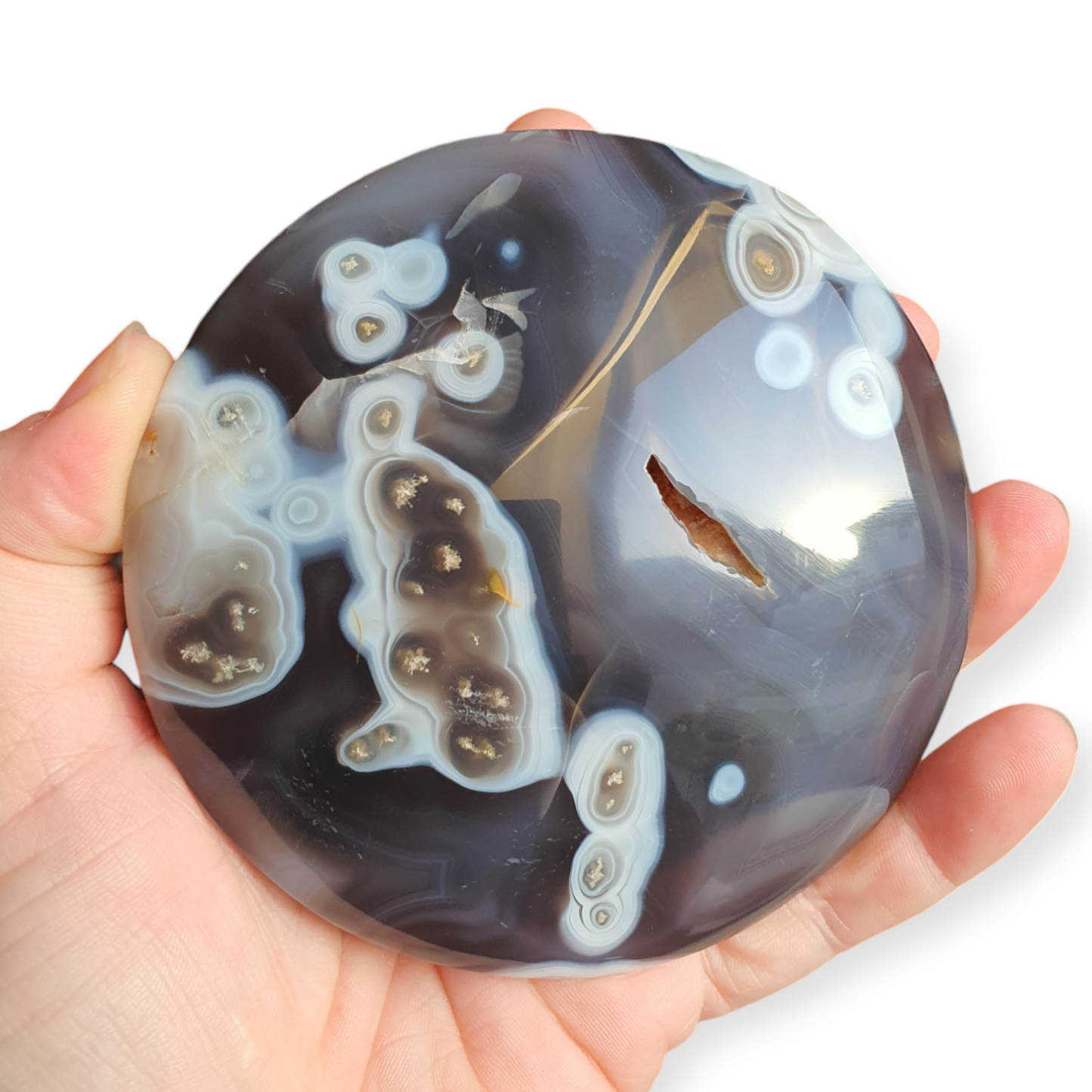 Crystals - Agate Polished Disc