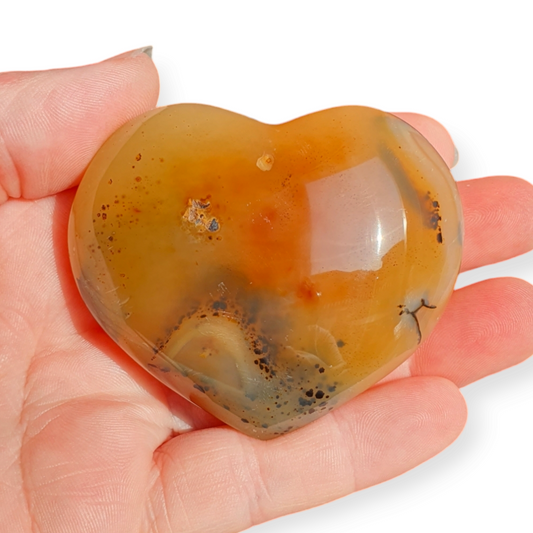 Crystals - Agate Polished Heart