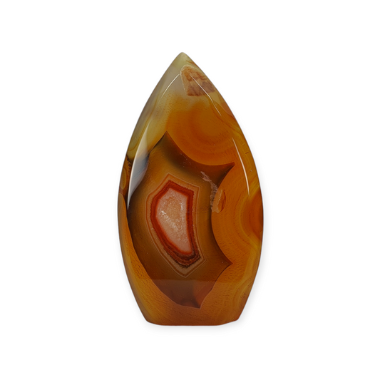 Crystals - Carnelian Polished Teardrop