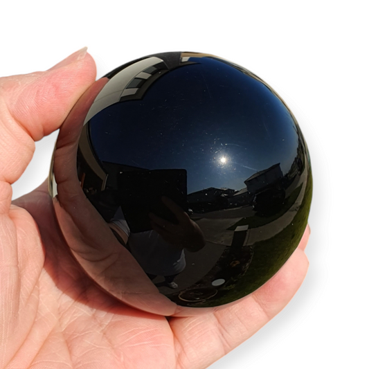 Crystals - Black Obsidian Sphere