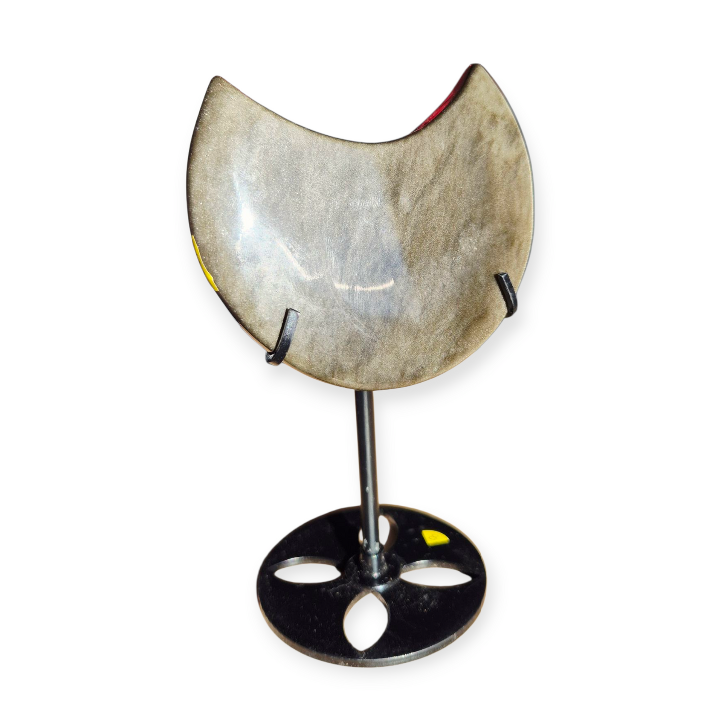 Crystals - Obsidian (Gold Sheen) Moon Carving