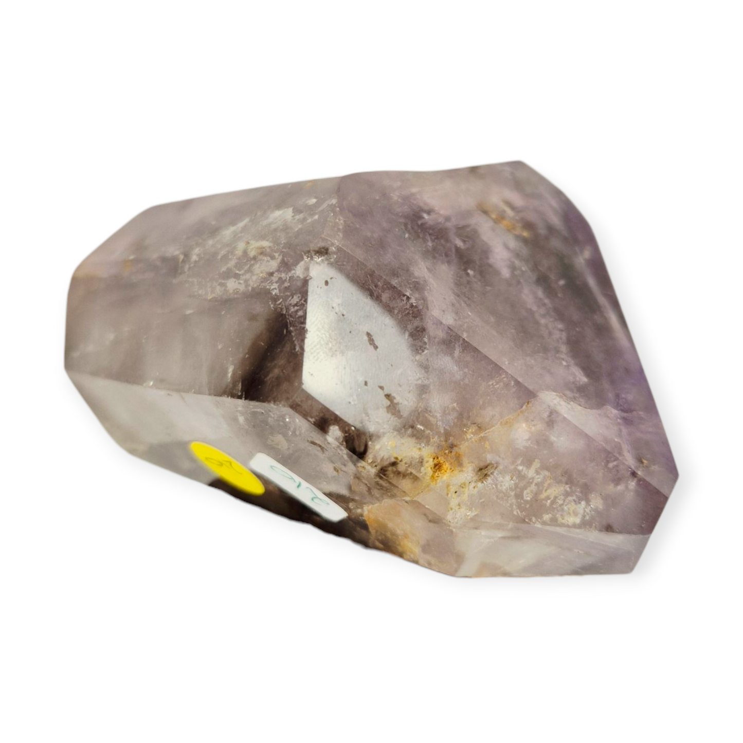 Crystals - Amethyst and Smoky Quartz Polished Point
