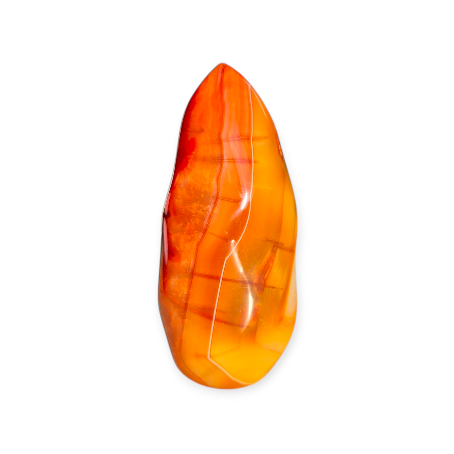 Crystals - Carnelian Polished Flame