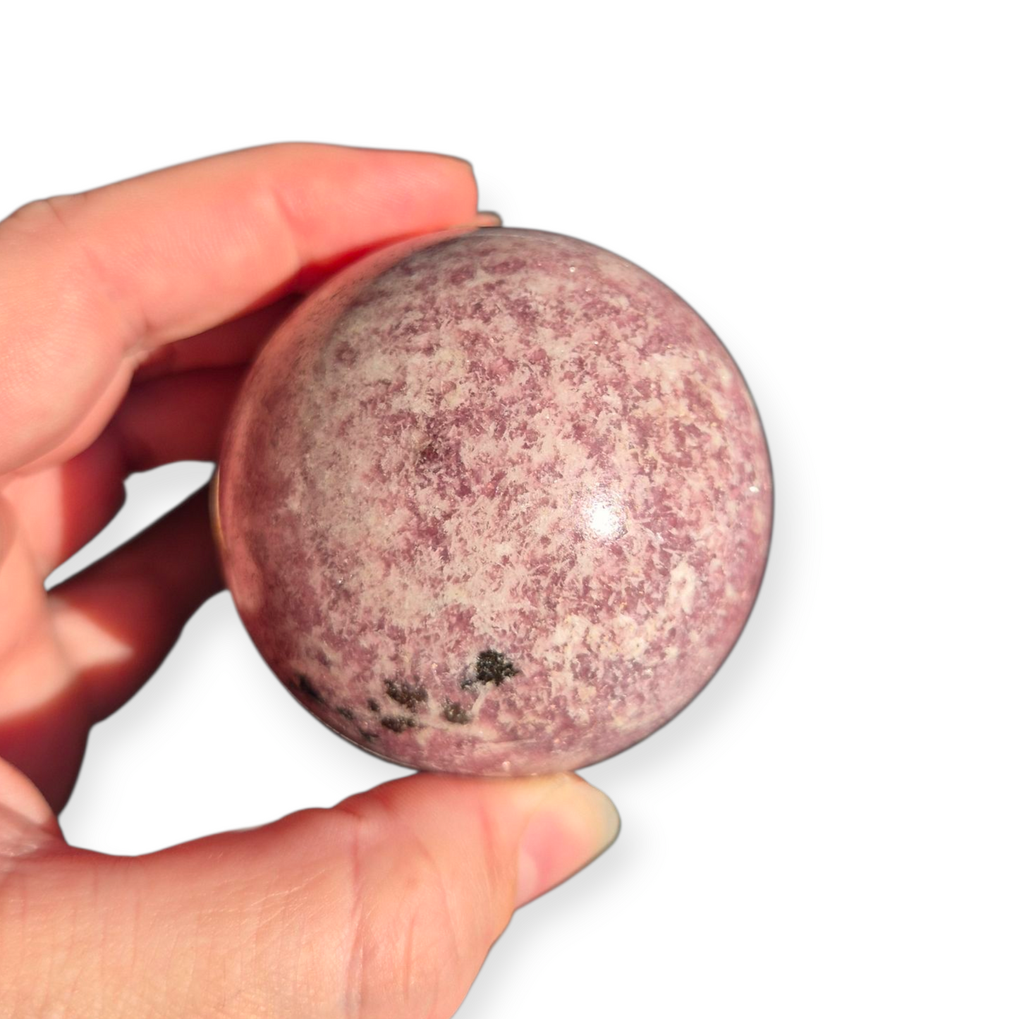 Crystals - Lepidolite Sphere