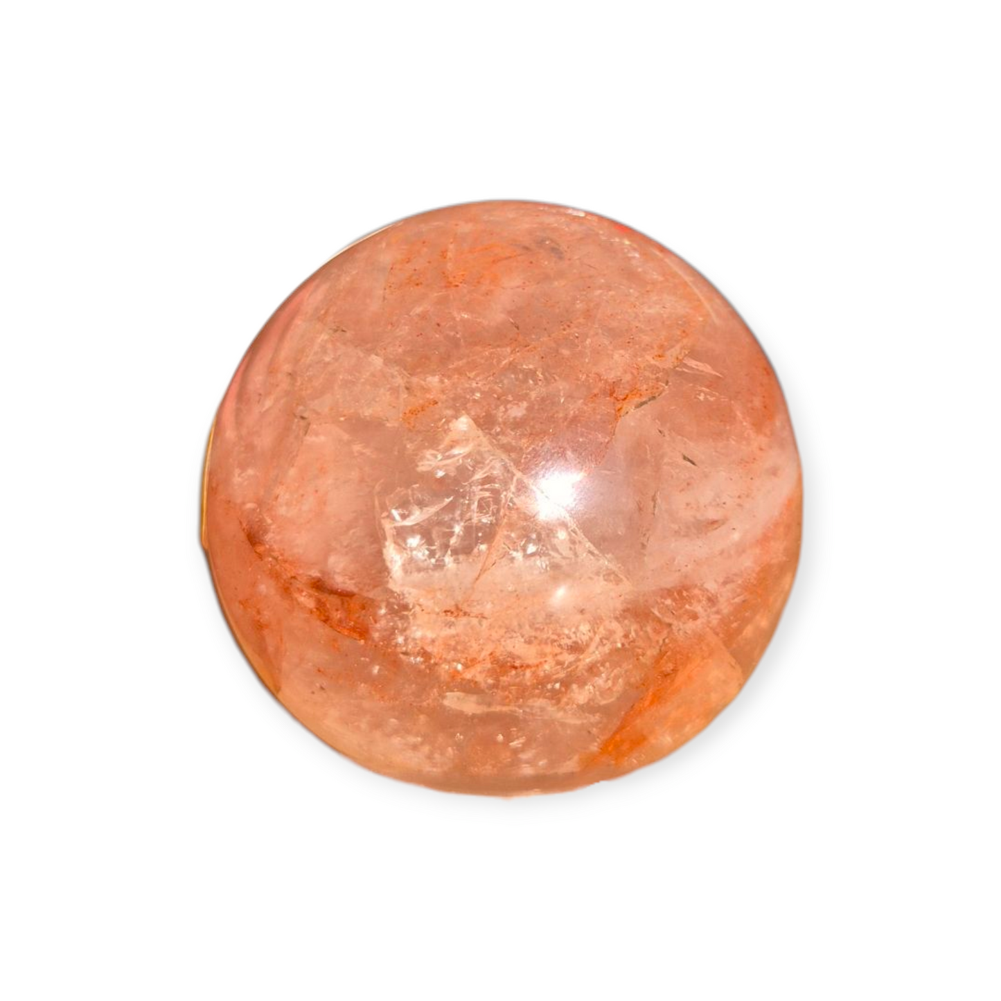 Crystals - Fire Quartz Sphere