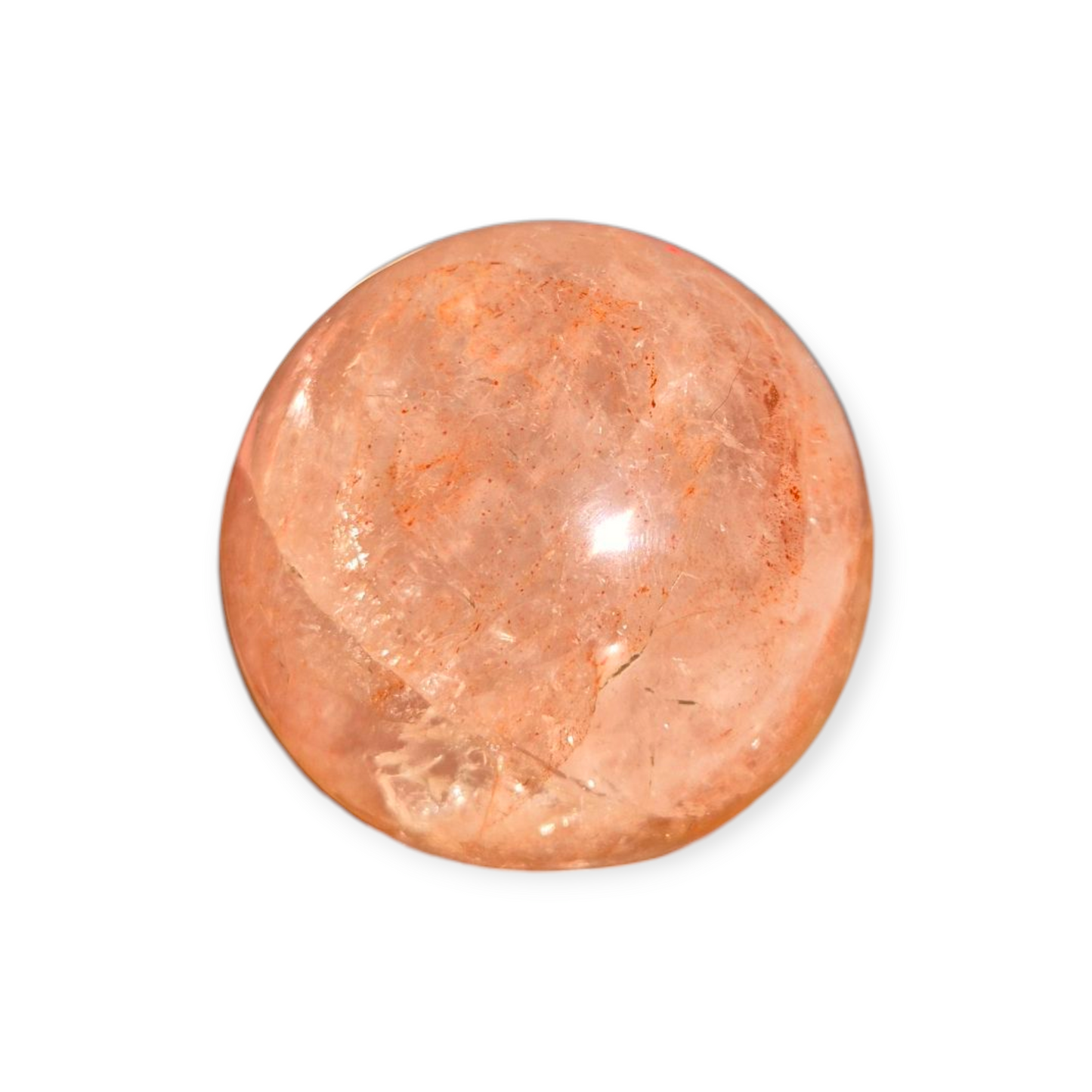Crystals - Fire Quartz Sphere