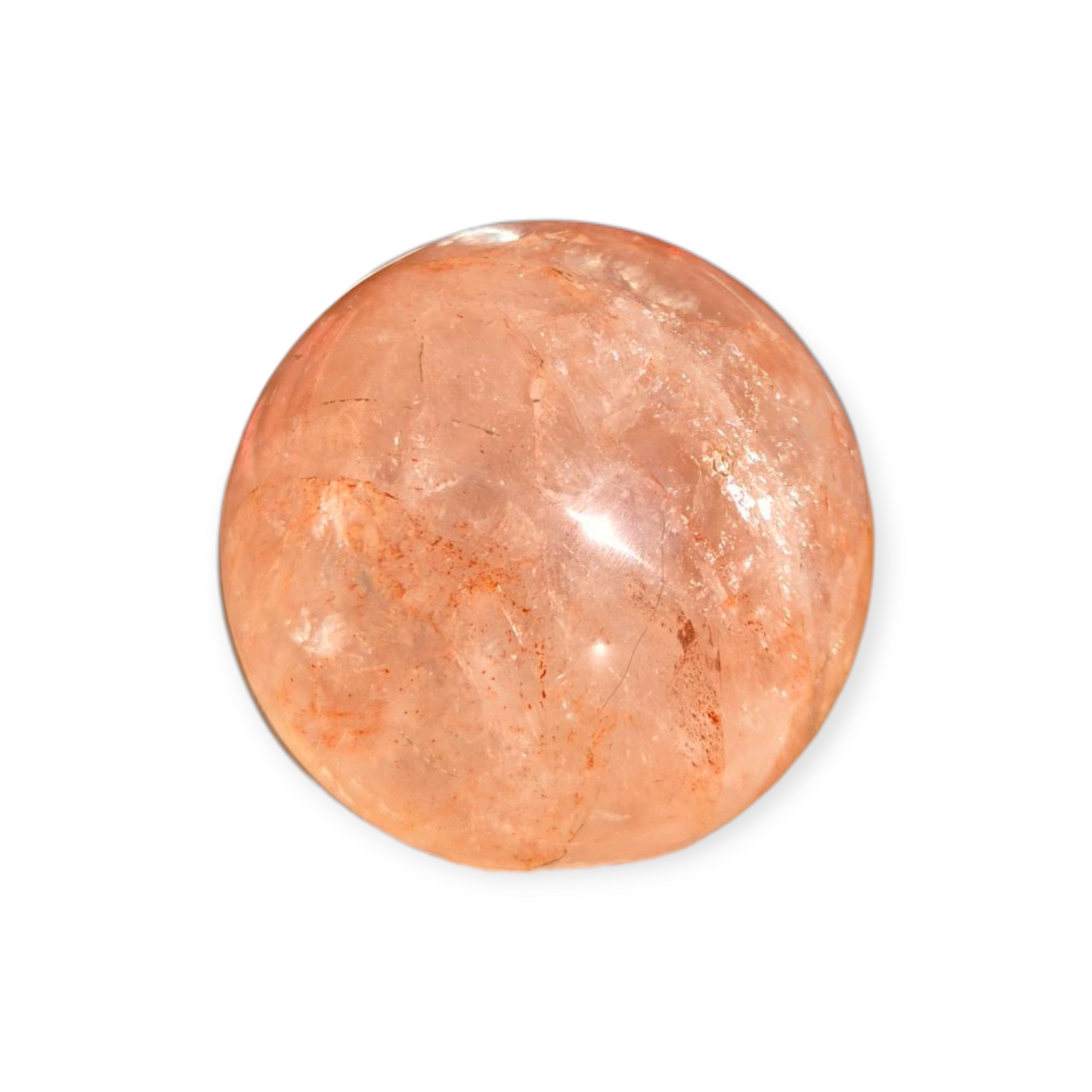 Crystals - Fire Quartz Sphere