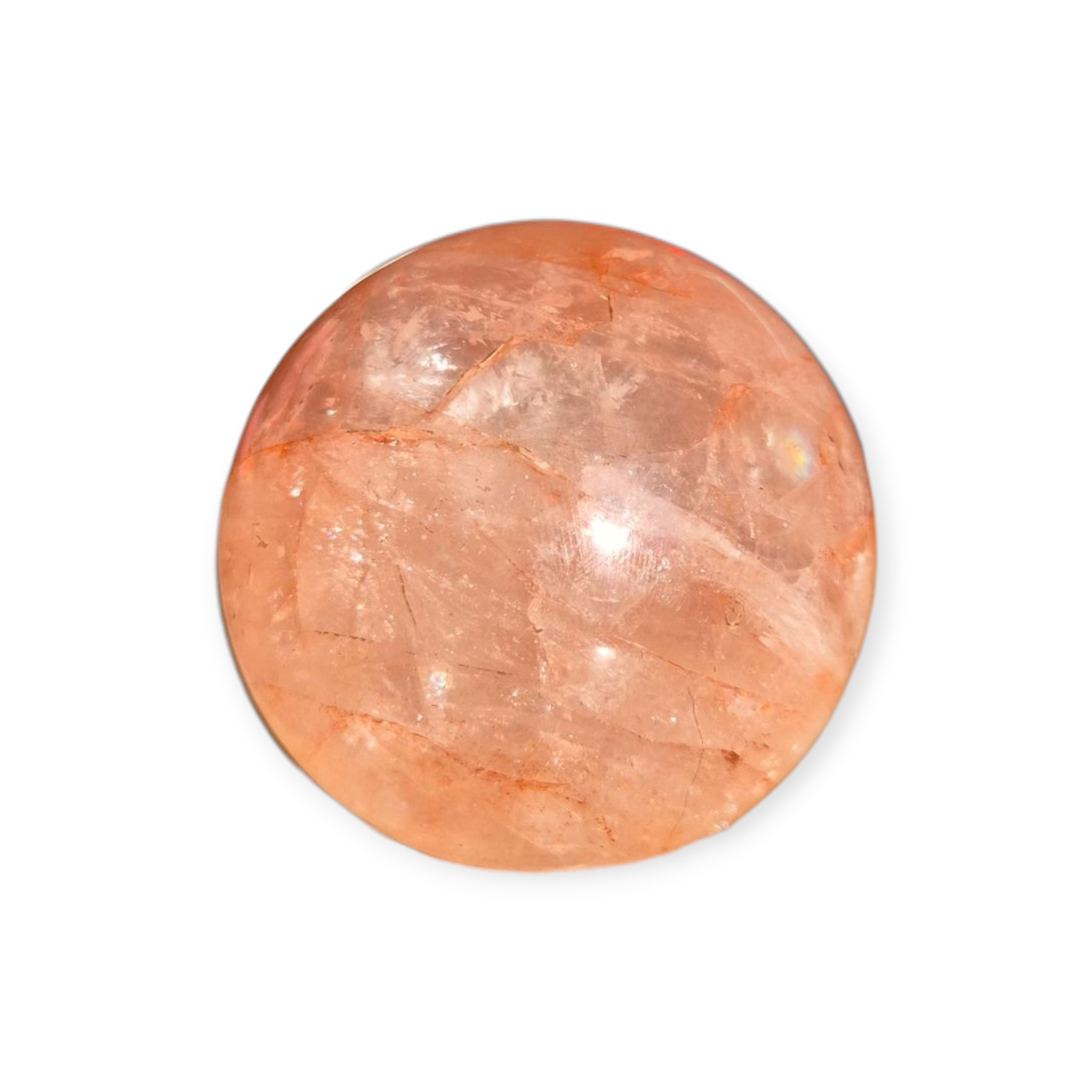 Crystals - Fire Quartz Sphere