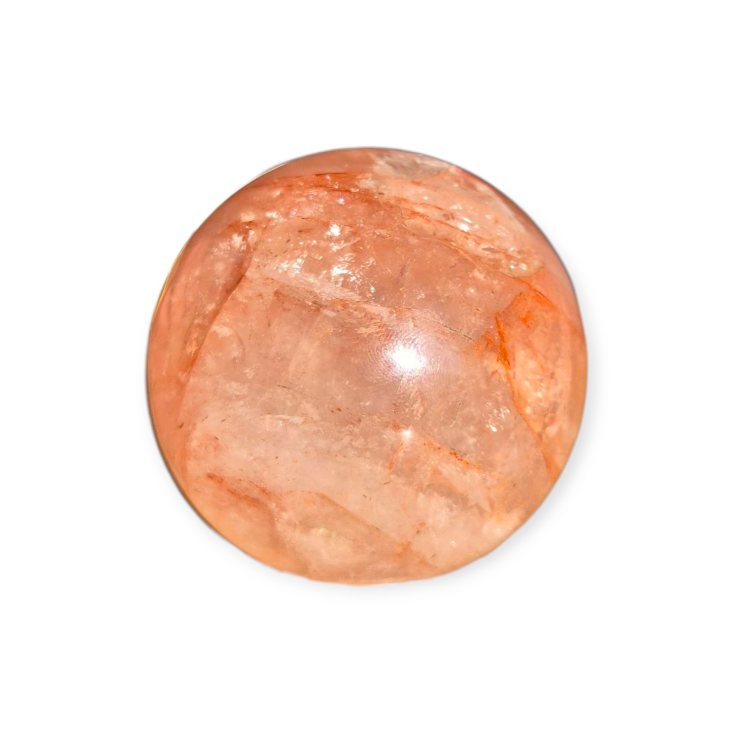 Crystals - Fire Quartz Sphere
