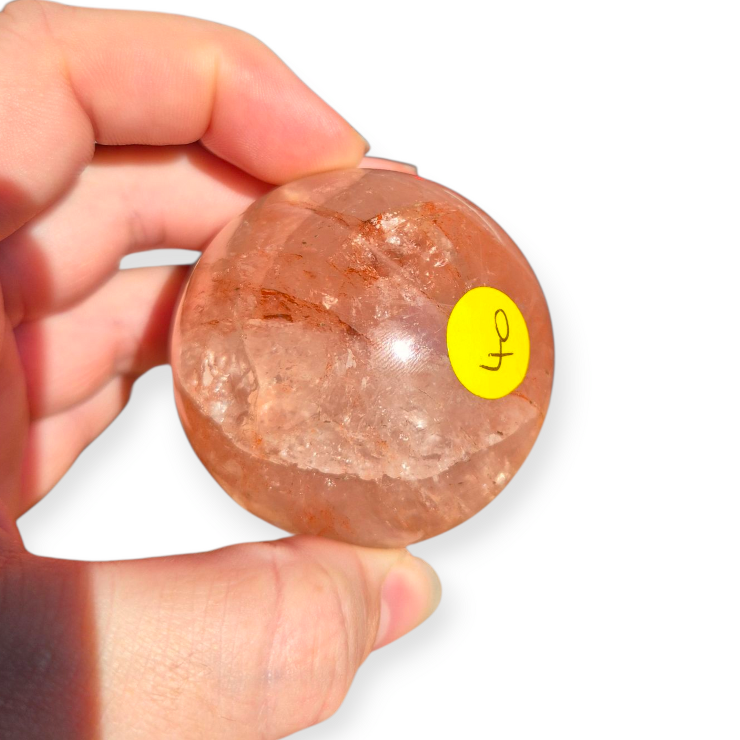 Crystals - Fire Quartz Sphere