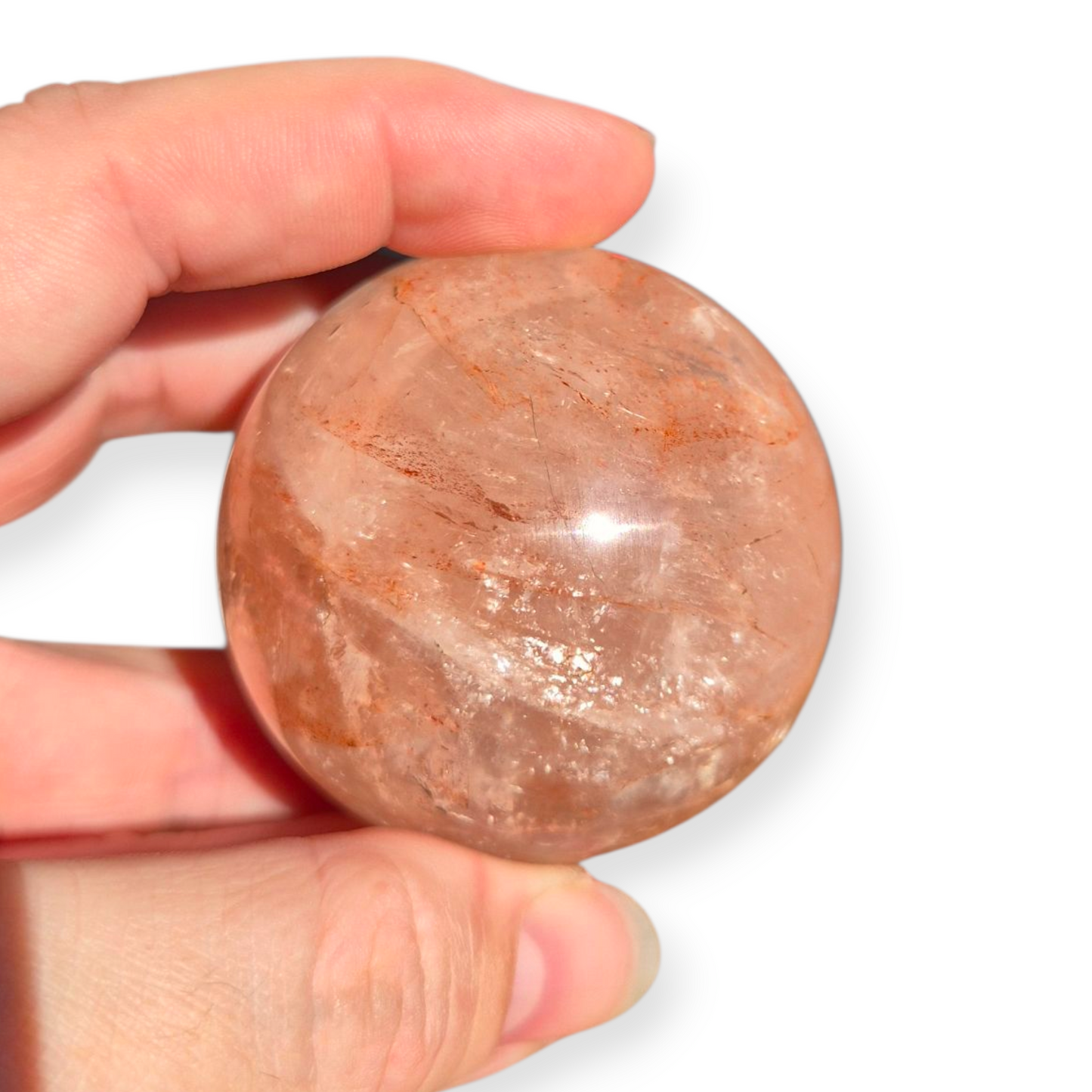 Crystals - Fire Quartz Sphere