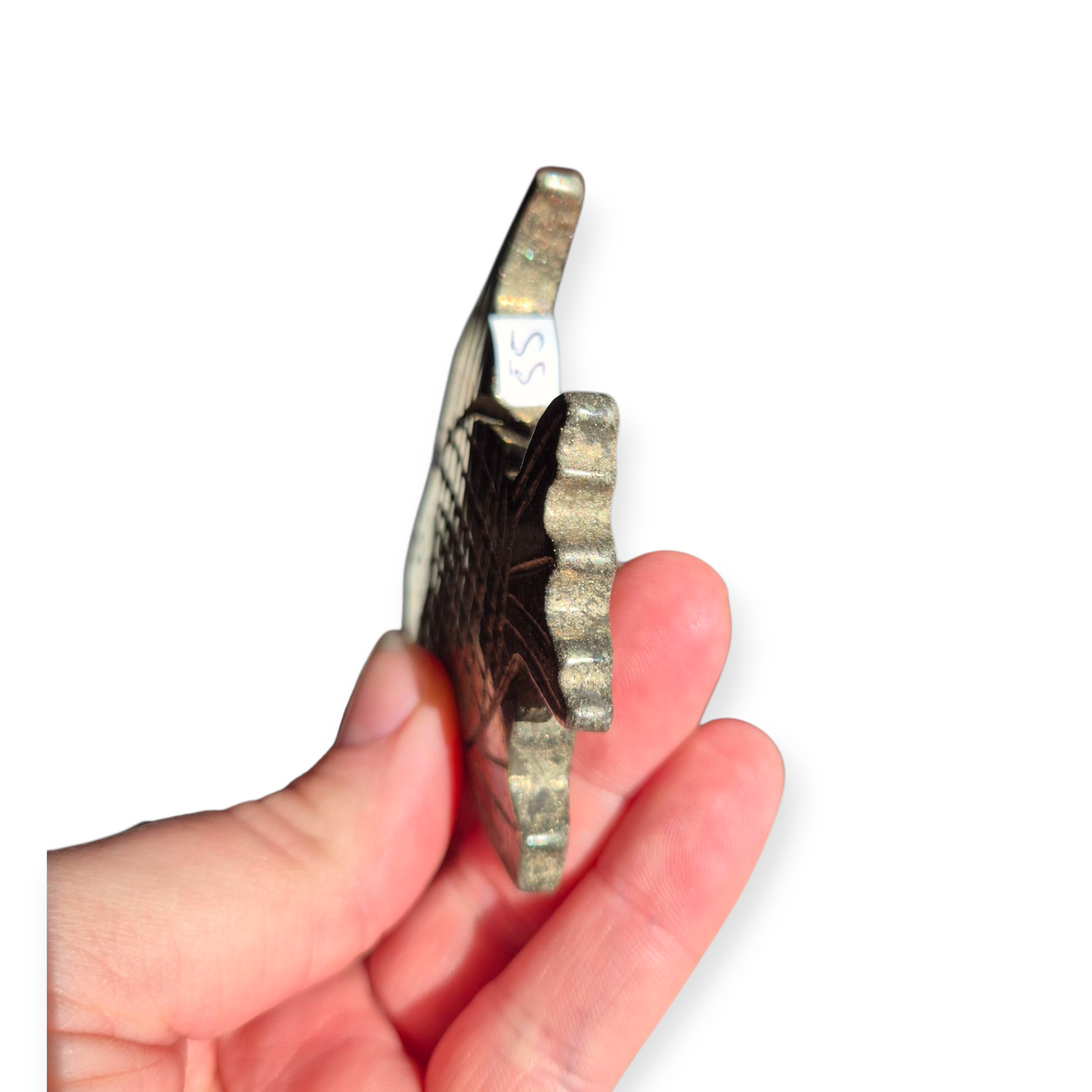 Crystals - Pyrite Fish Carving