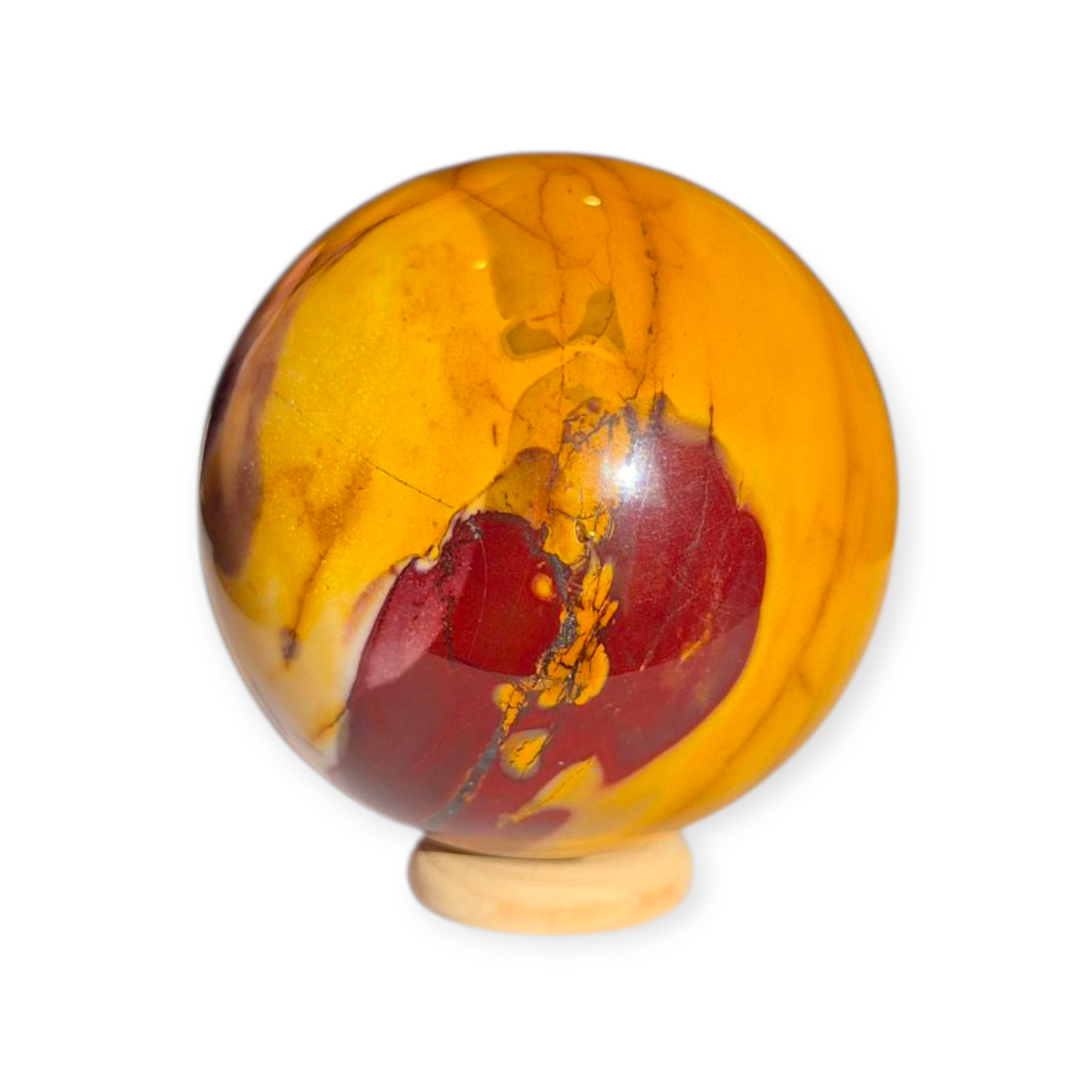 Crystals - Mookaite Jasper Sphere