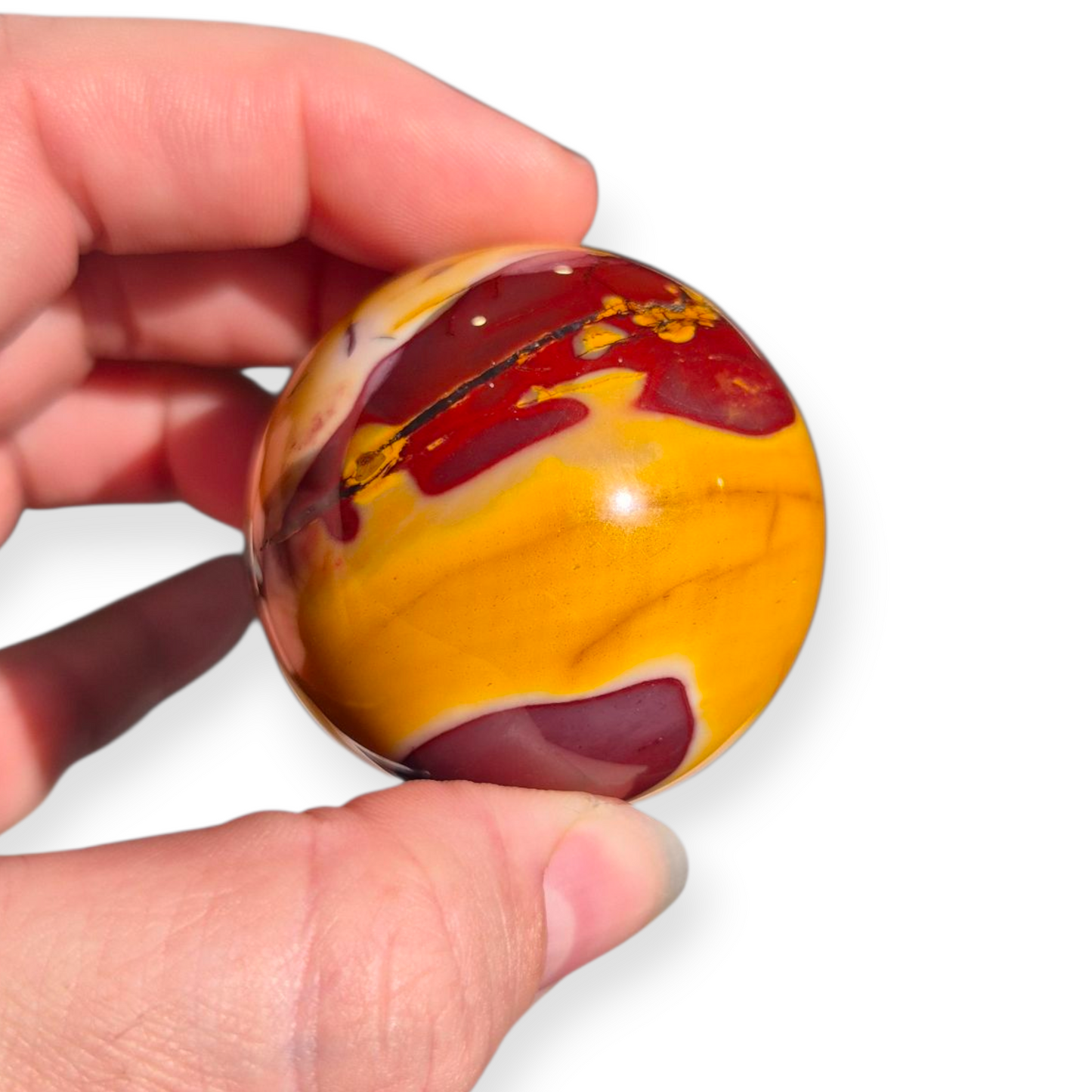 Crystals - Mookaite Jasper Sphere