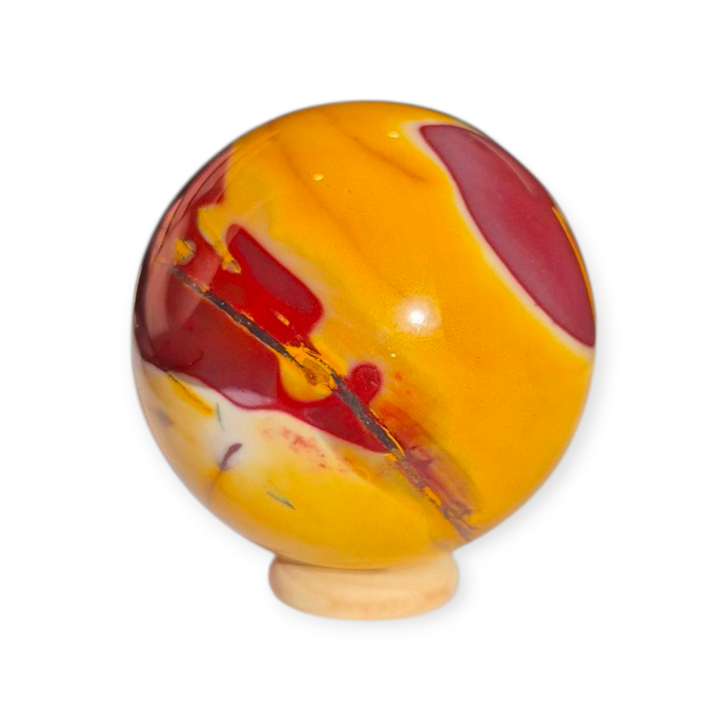 Crystals - Mookaite Jasper Sphere