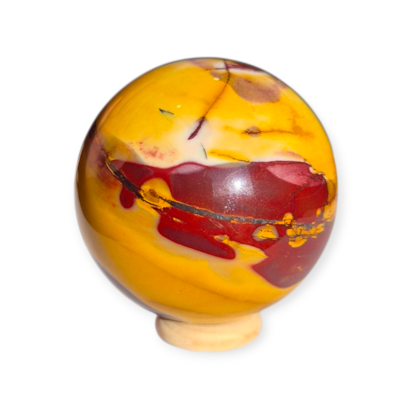 Crystals - Mookaite Jasper Sphere