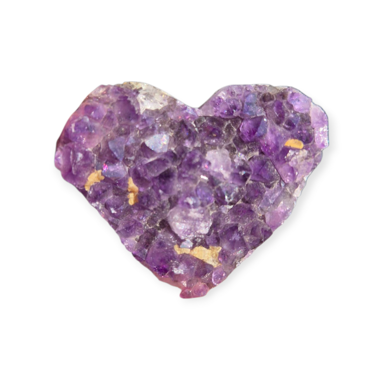 Crystals - Amethyst Cluster Hearts