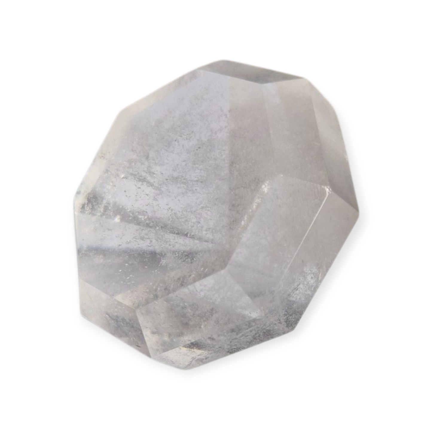 Crystals - Clear Quartz Faceted Diamond
