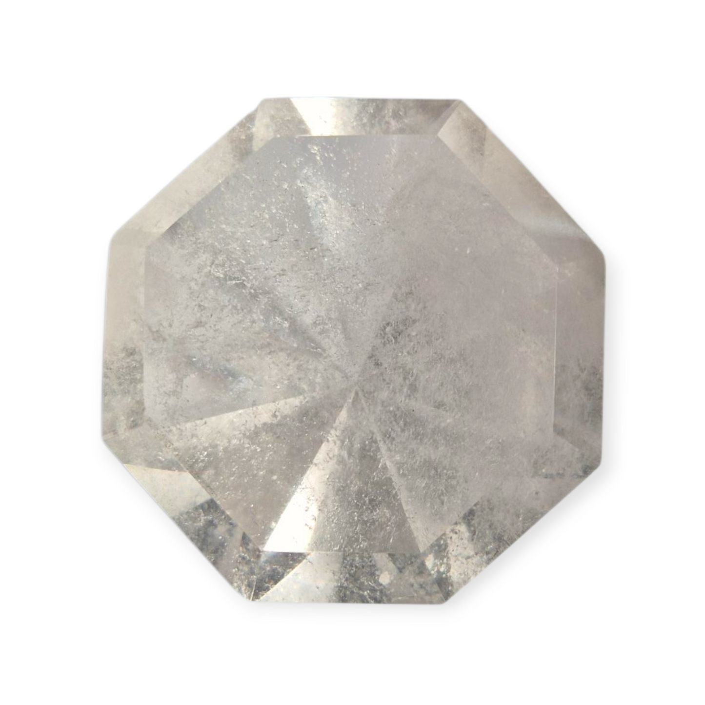 Crystals - Clear Quartz Faceted Diamond