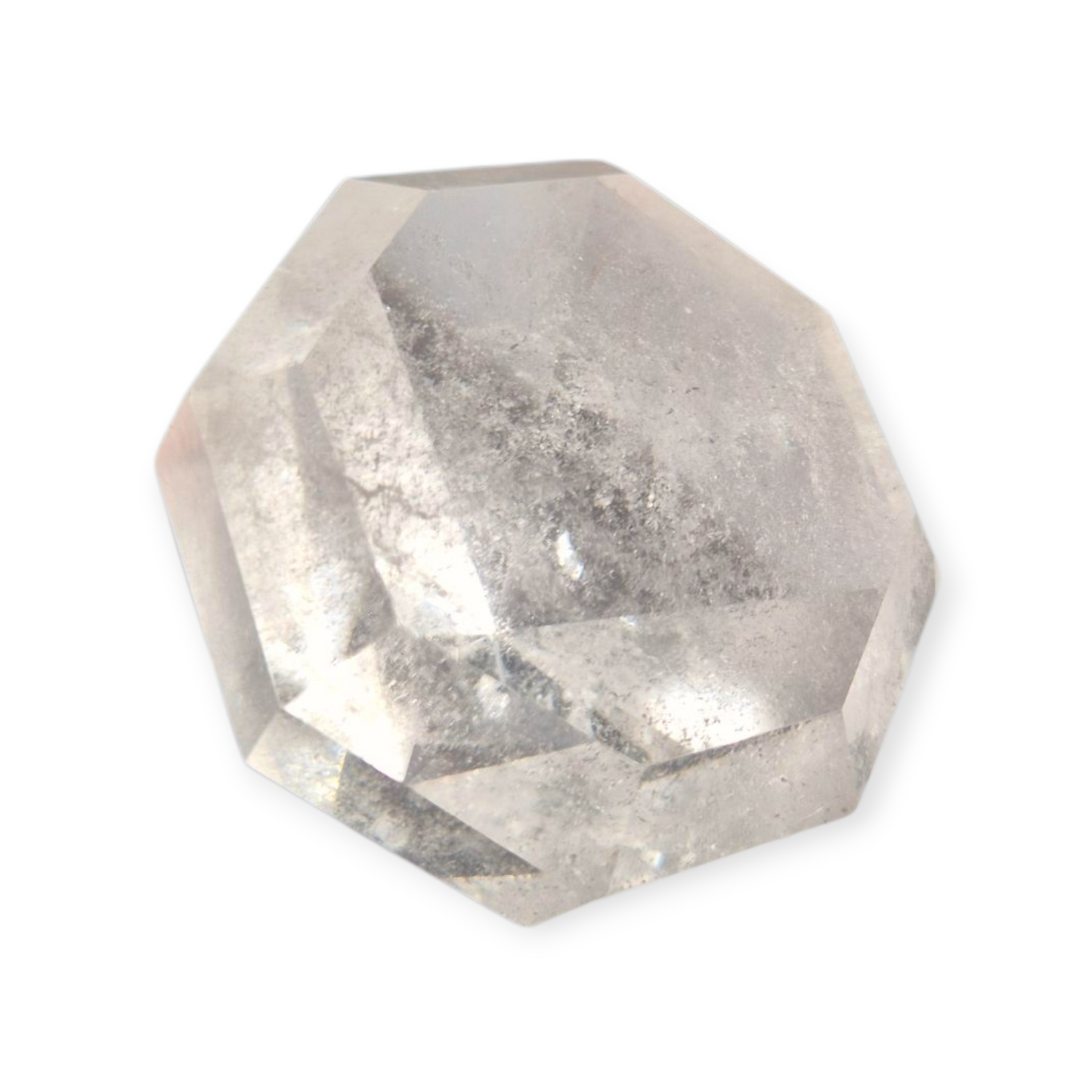 Crystals - Clear Quartz Faceted Diamond