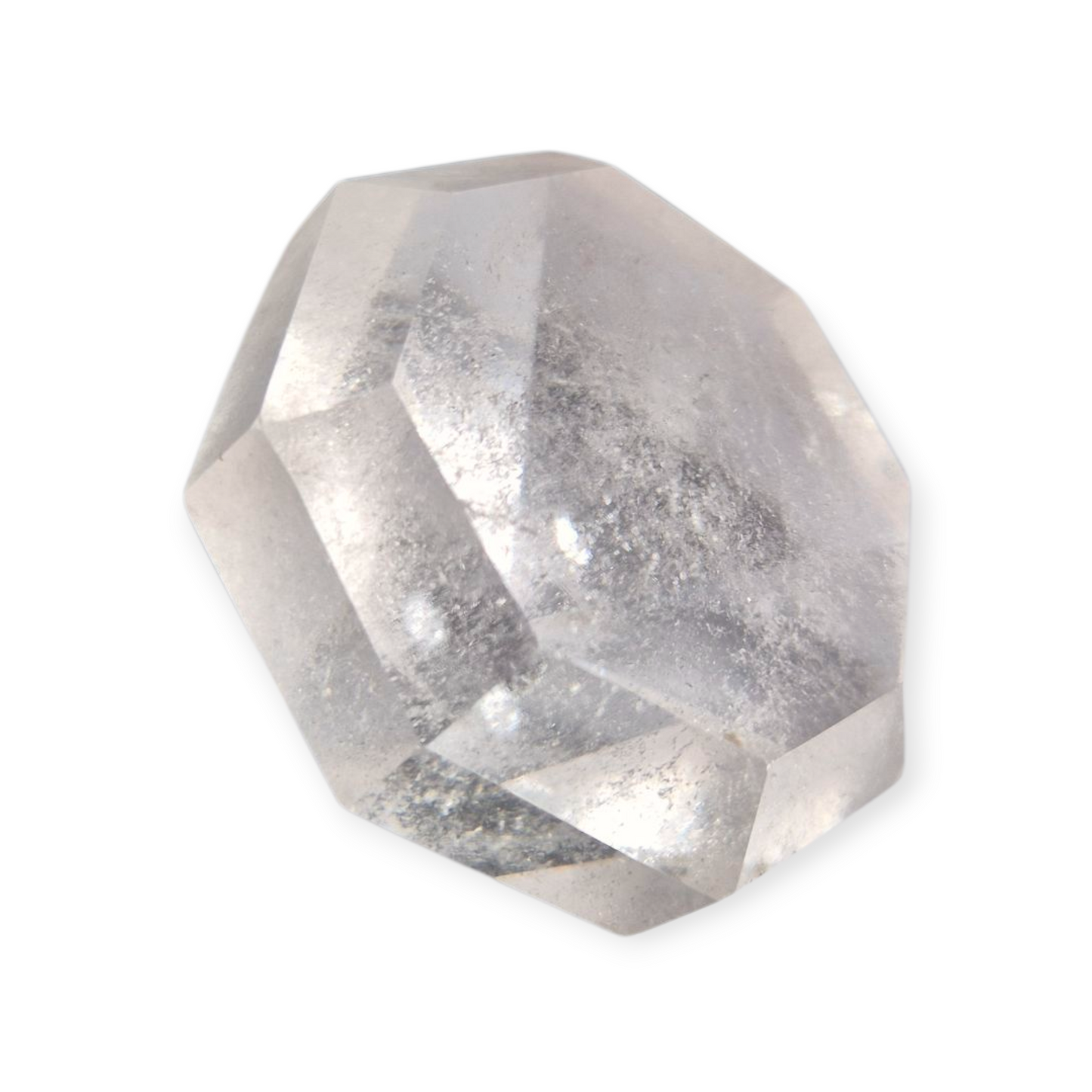 Crystals - Clear Quartz Faceted Diamond