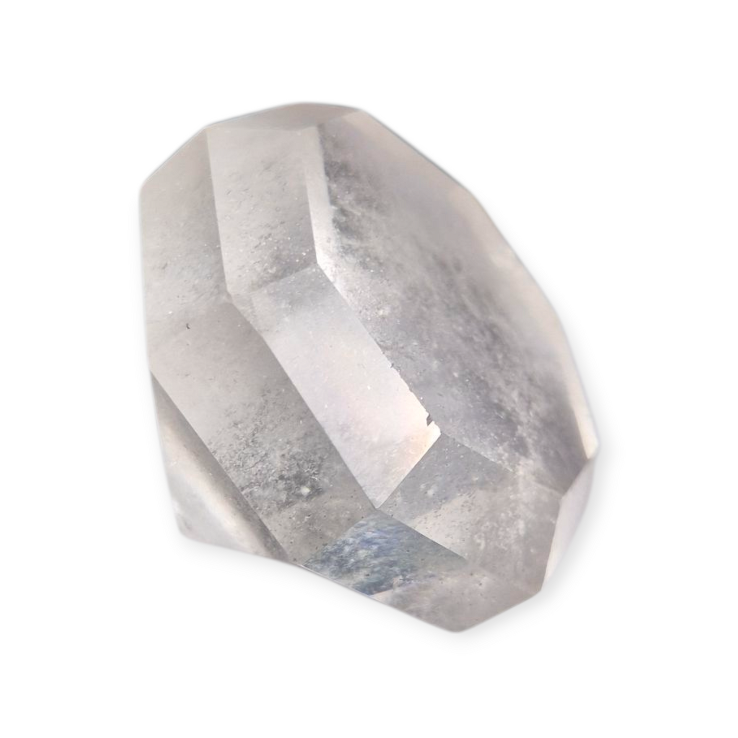 Crystals - Clear Quartz Faceted Diamond