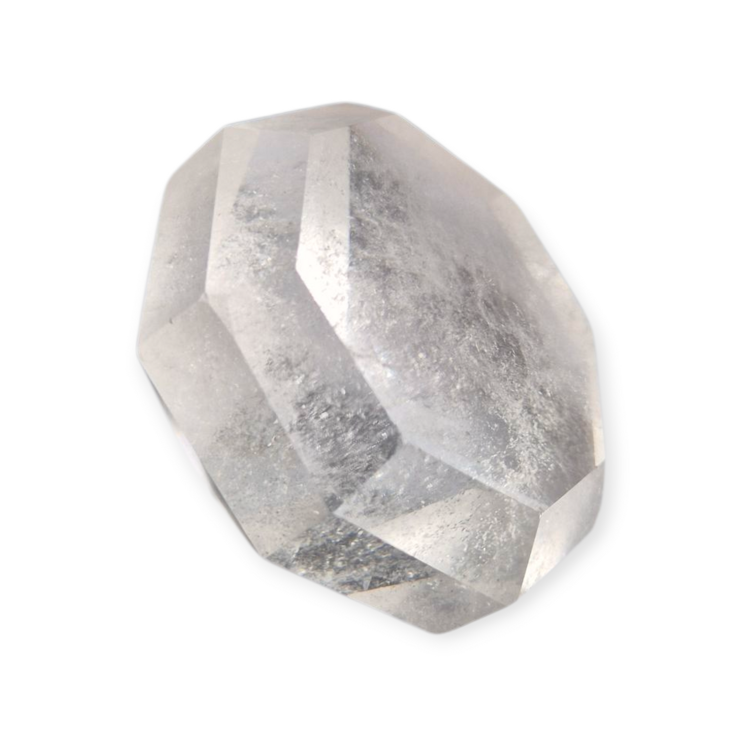 Crystals - Clear Quartz Faceted Diamond