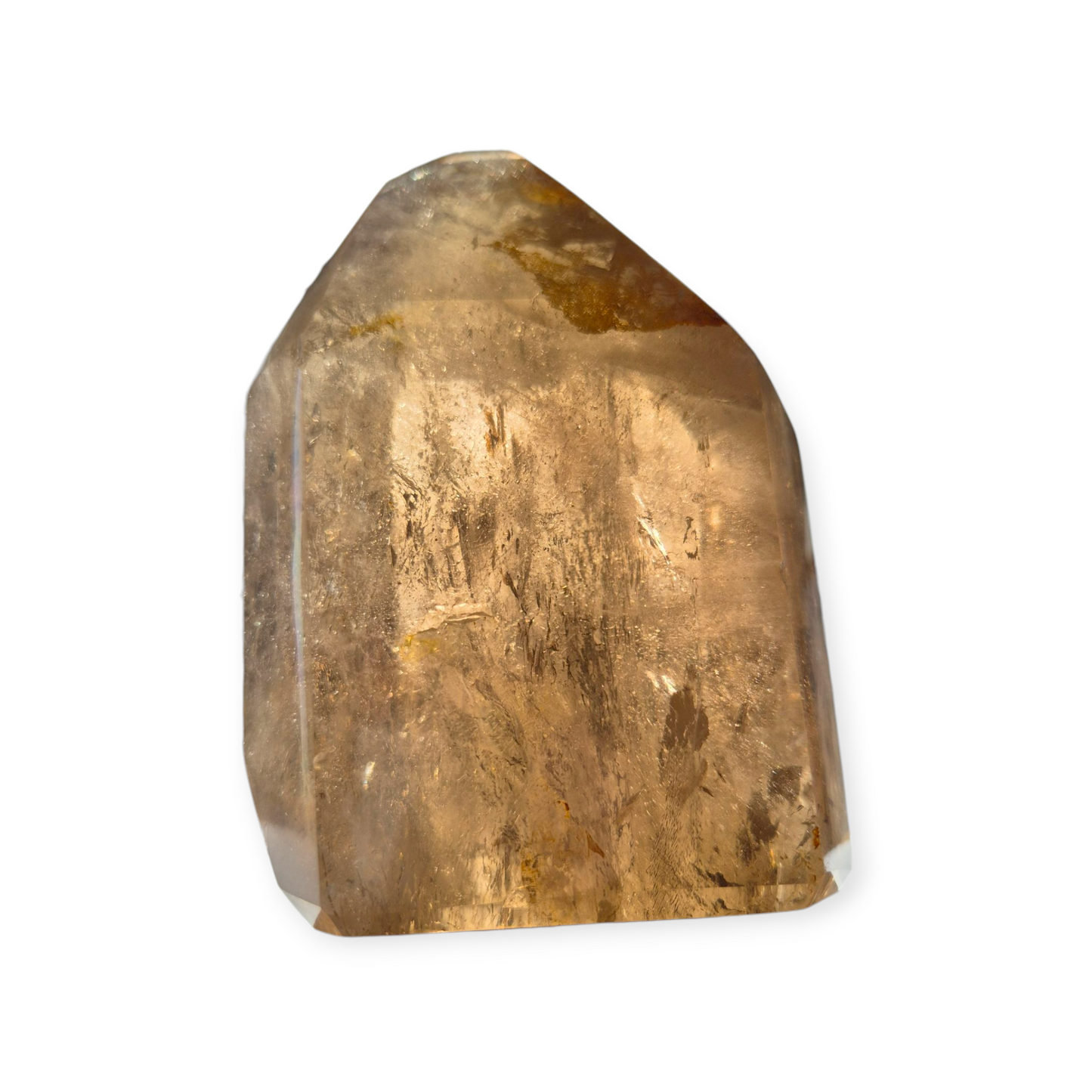 Crystals - Smoky Quartz Polished Freeform Point/Tower