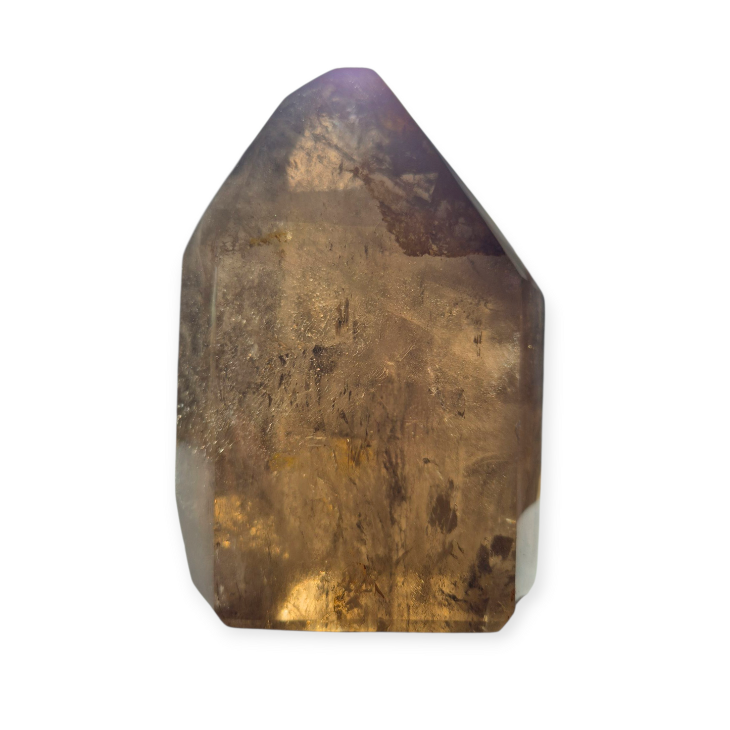 Crystals - Smoky Quartz Polished Freeform Point/Tower