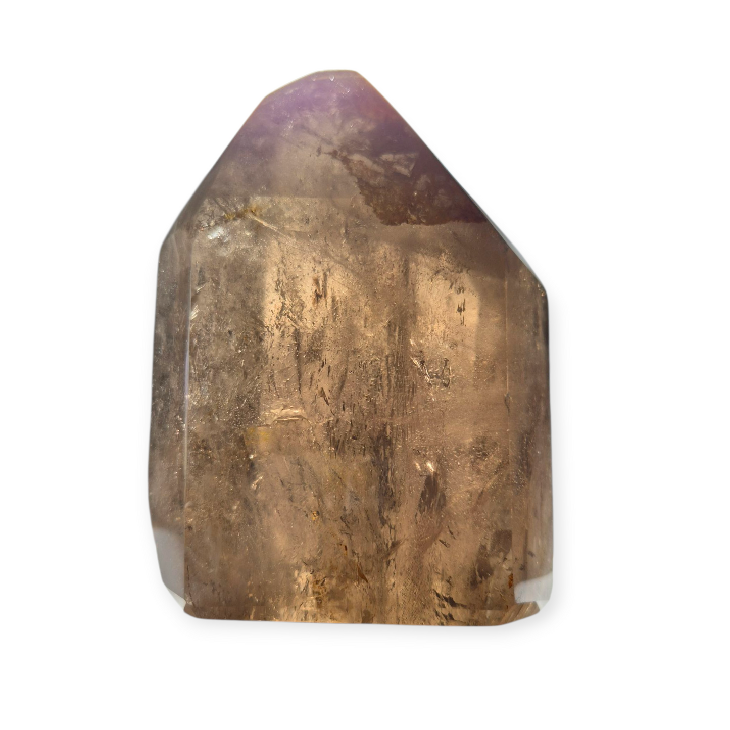 Crystals - Smoky Quartz Polished Freeform Point/Tower