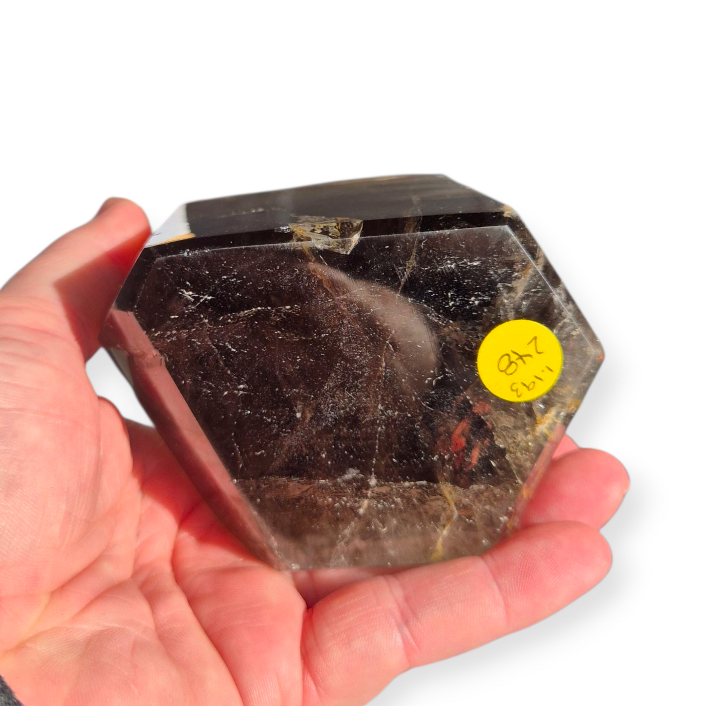 Crystals - Smoky Quartz Polished Freeform Point/Tower