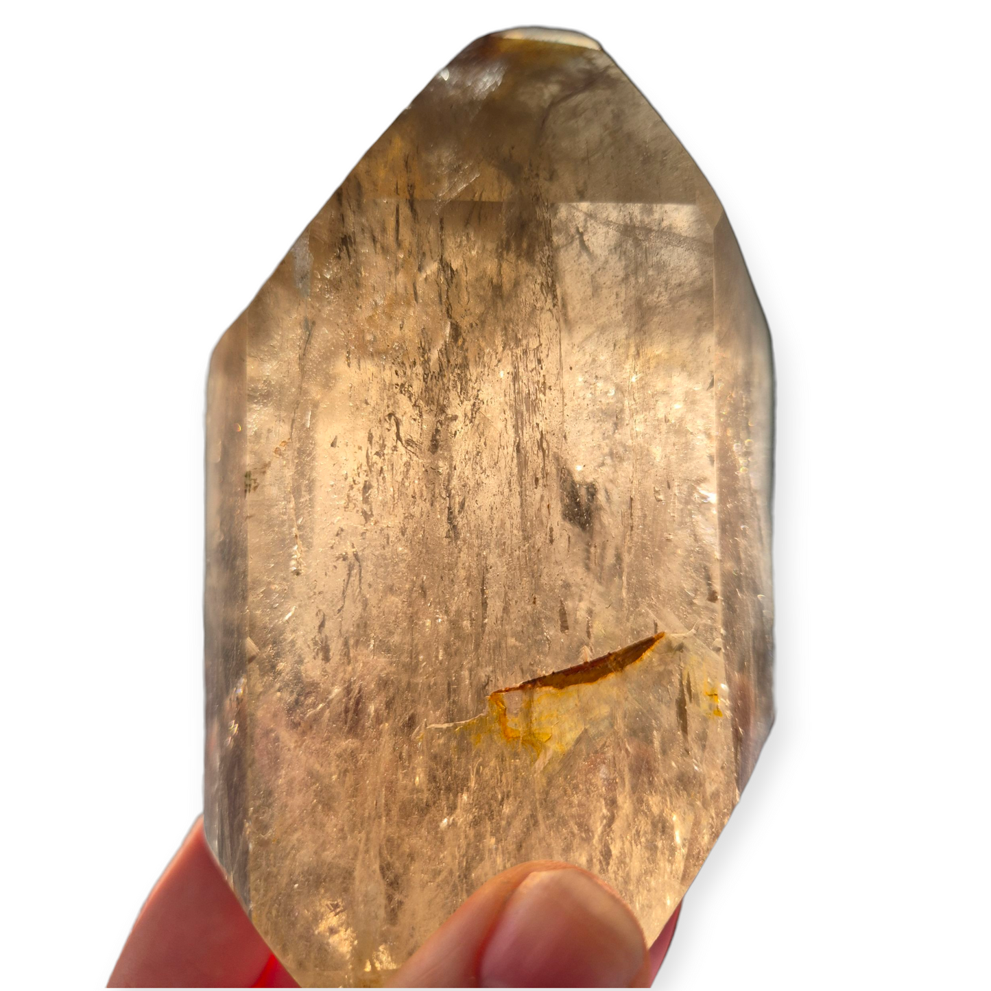 Crystals - Smoky Quartz Polished Freeform Point/Tower