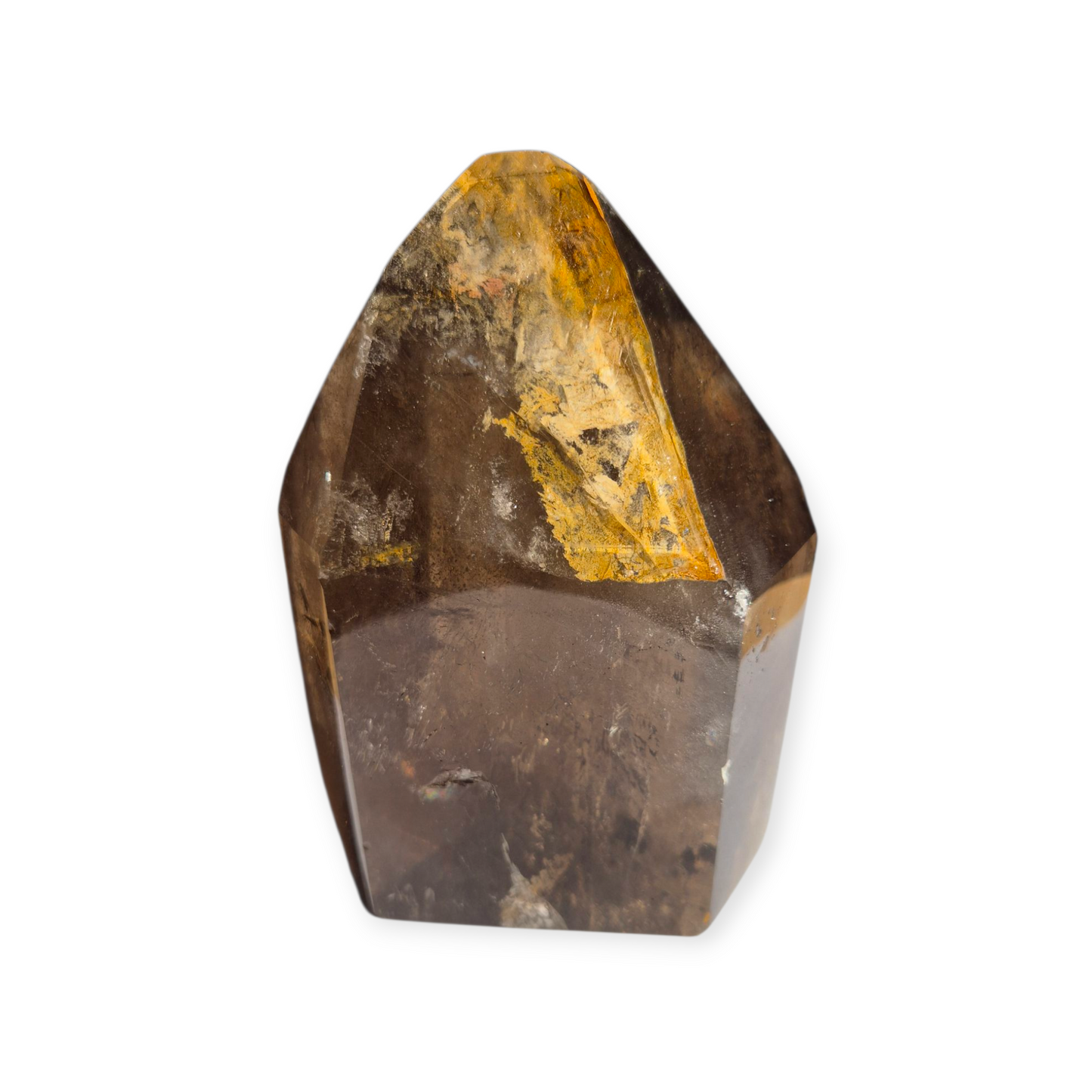 Crystals - Smoky Quartz Polished Freeform Point/Tower