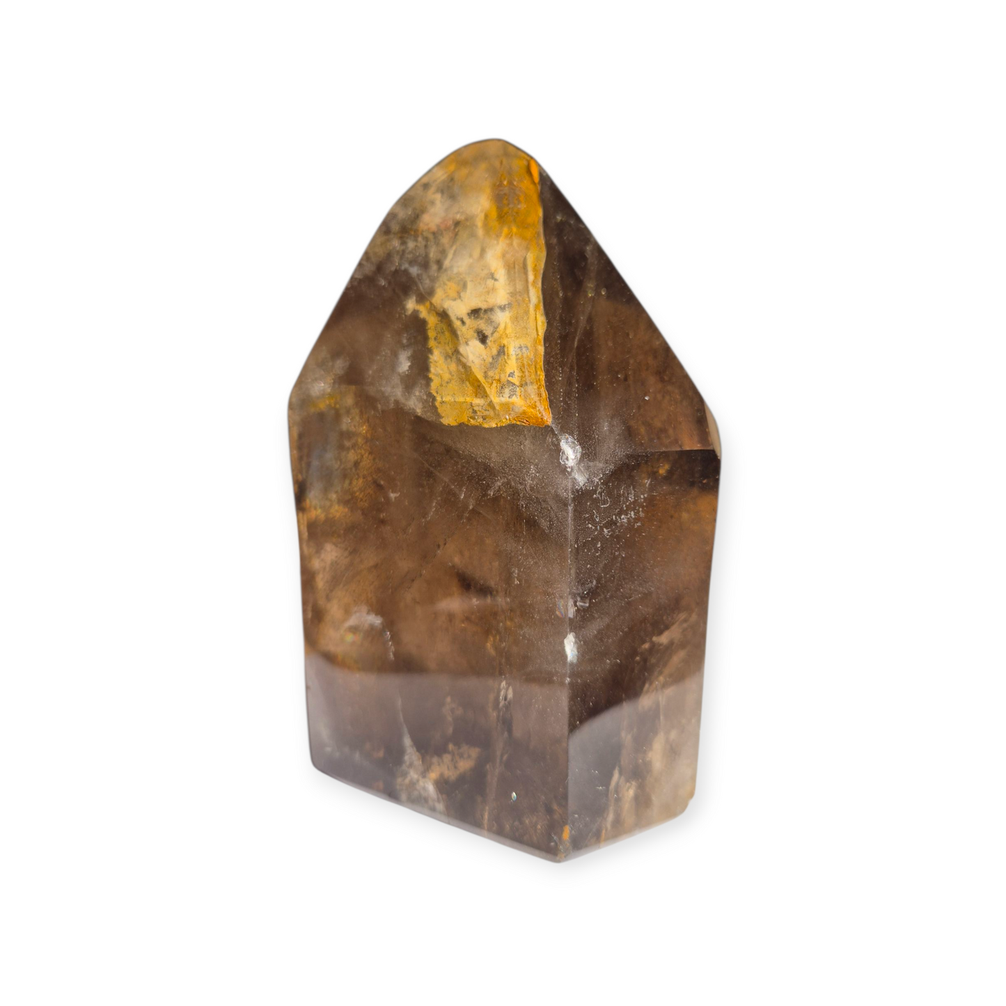 Crystals - Smoky Quartz Polished Freeform Point/Tower