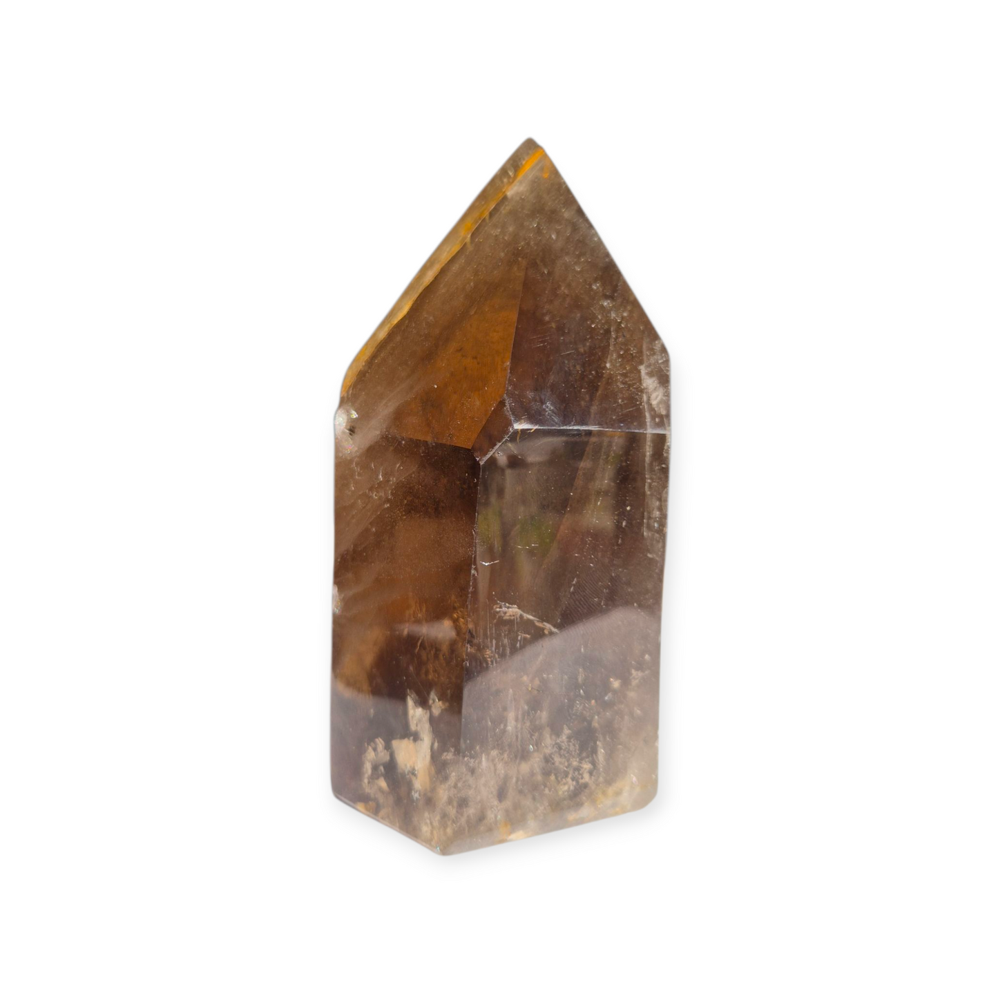 Crystals - Smoky Quartz Polished Freeform Point/Tower