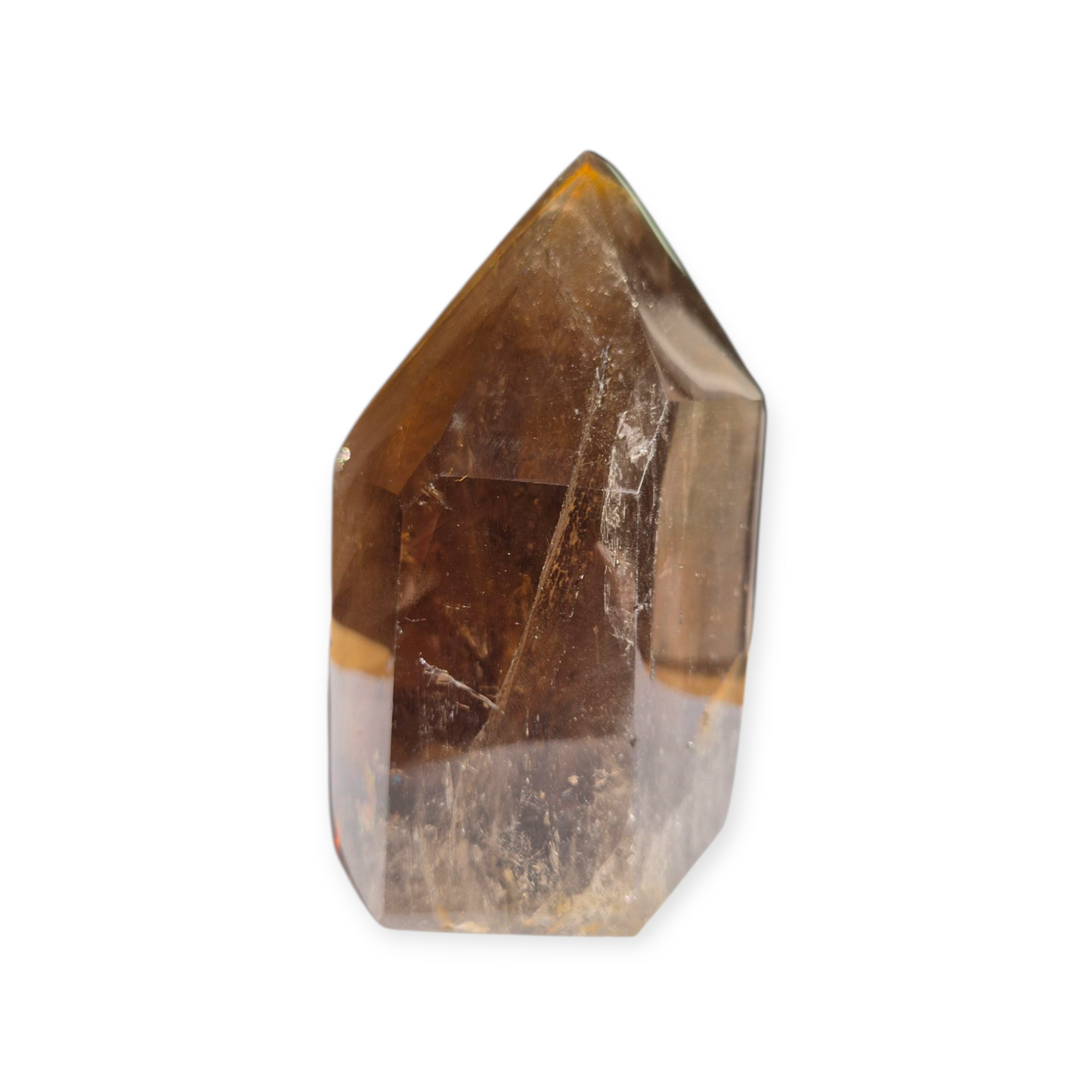 Crystals - Smoky Quartz Polished Freeform Point/Tower