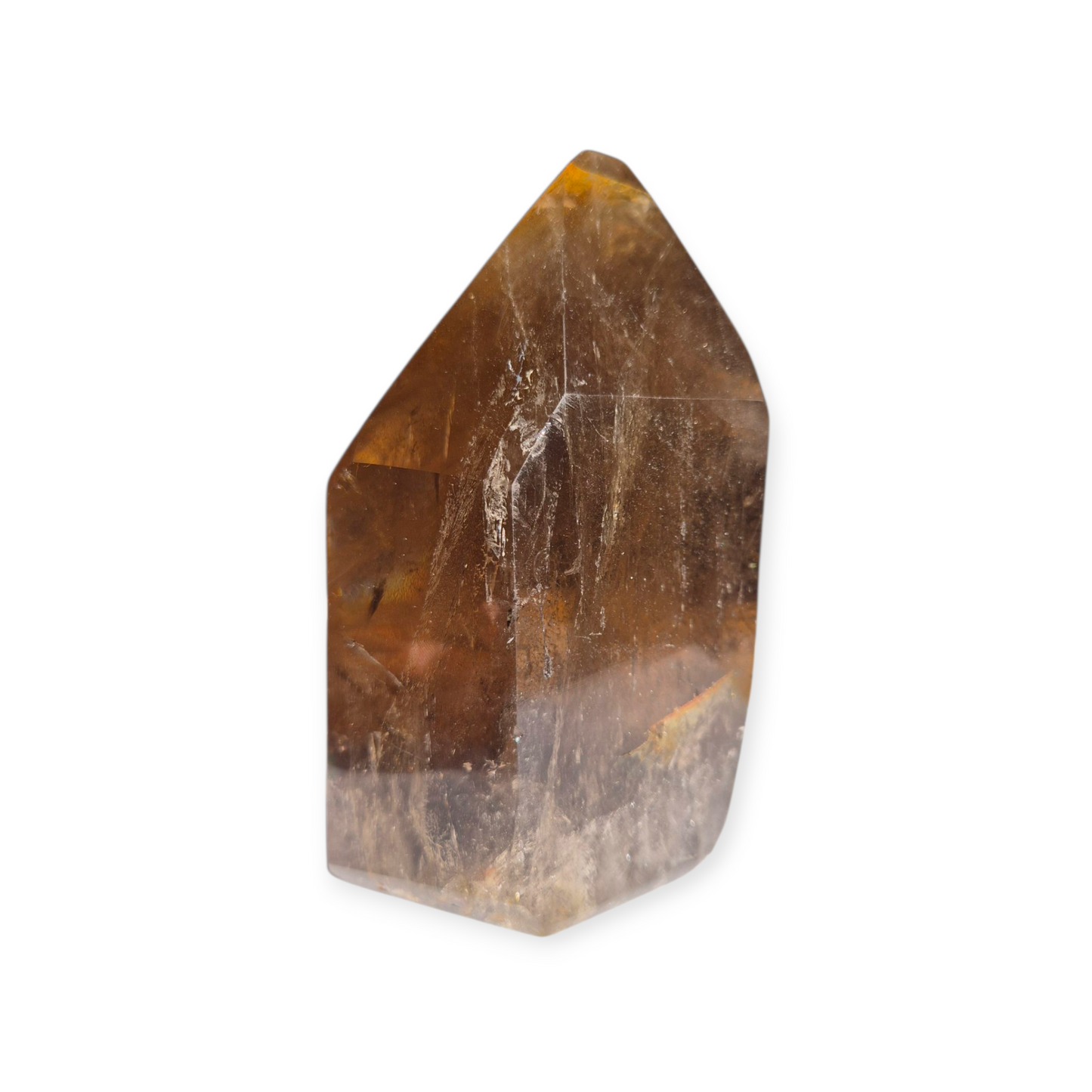 Crystals - Smoky Quartz Polished Freeform Point/Tower