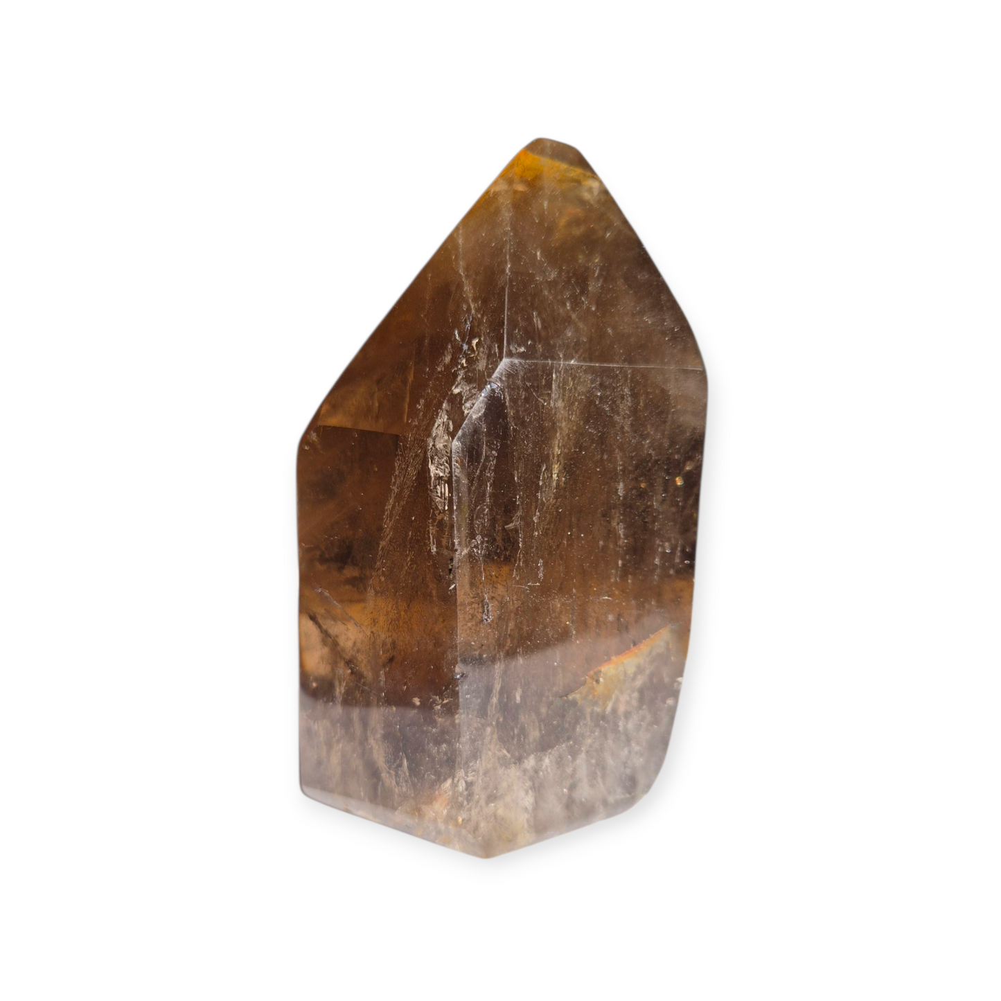 Crystals - Smoky Quartz Polished Freeform Point/Tower