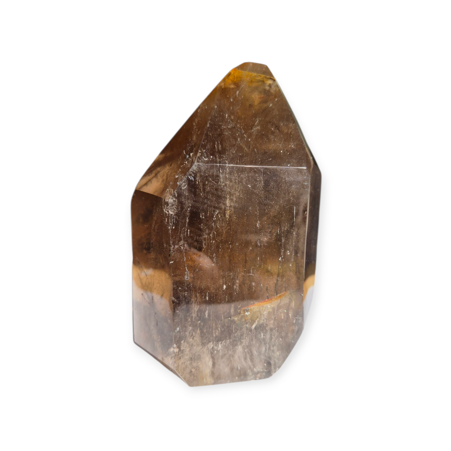 Crystals - Smoky Quartz Polished Freeform Point/Tower